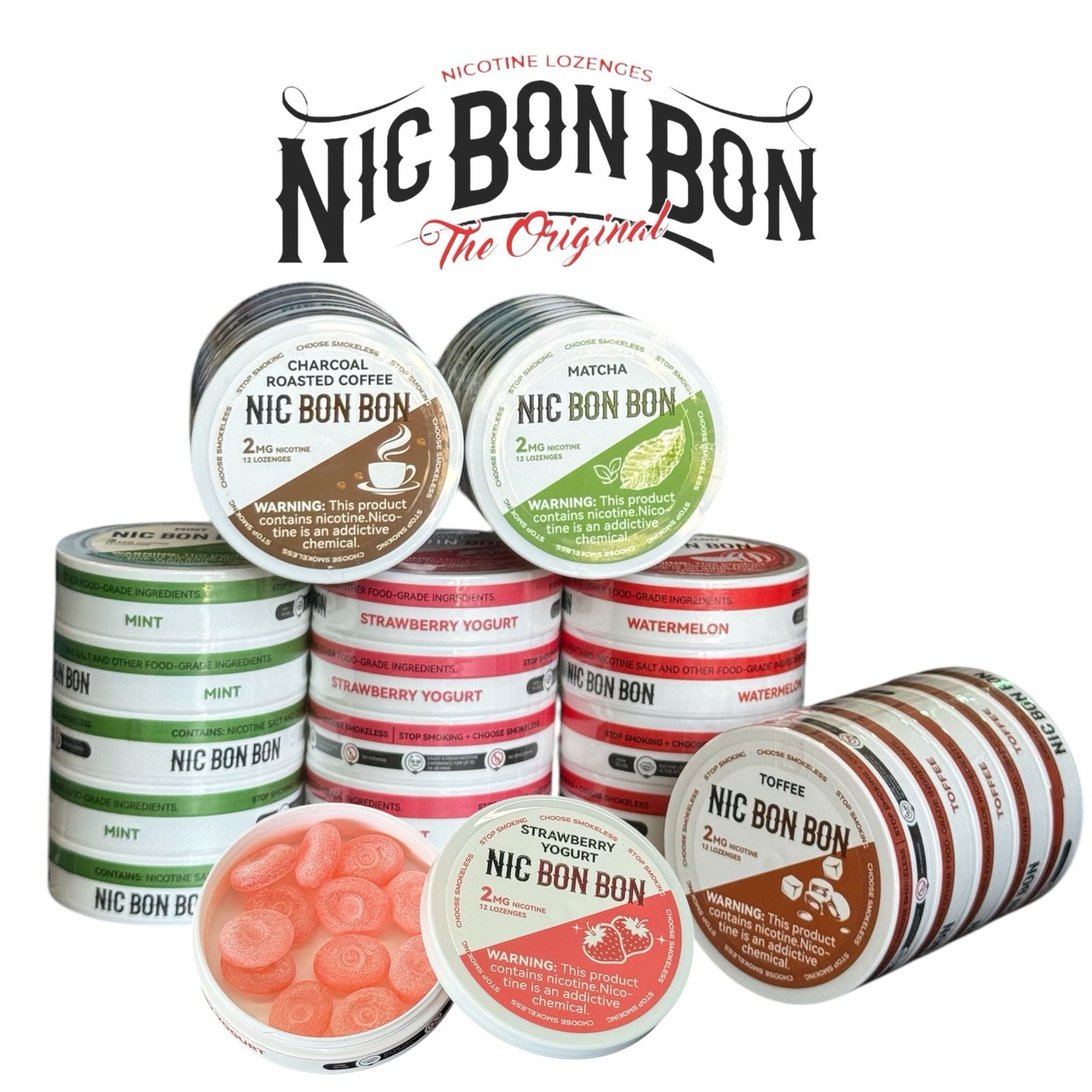 Nic Bon Bon 2mg Lozenges- 12pk-5ct - Image 6