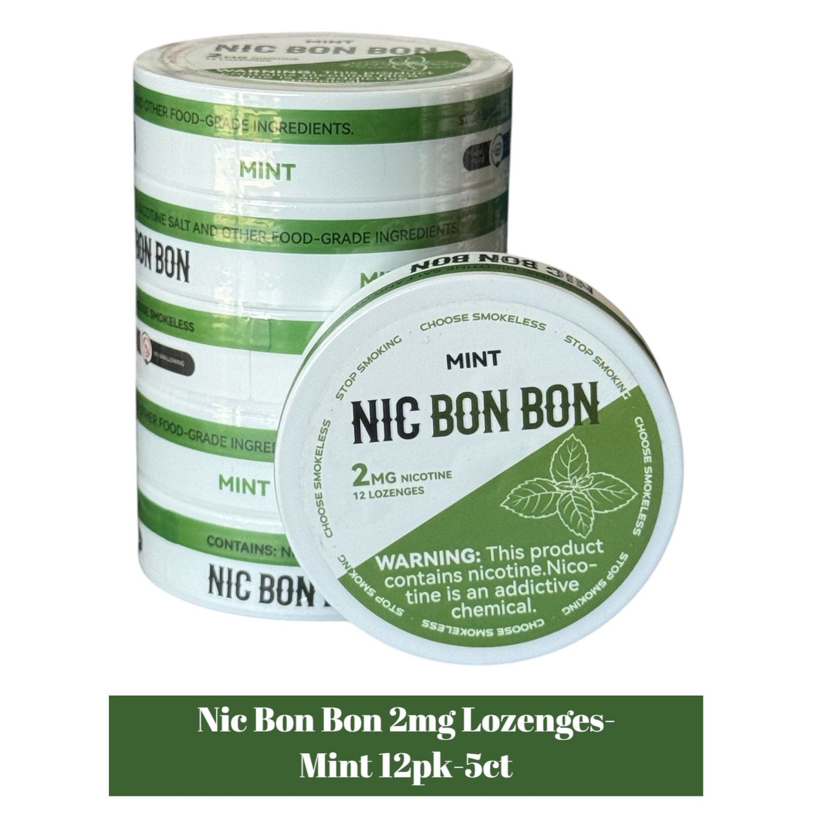 Nic Bon Bon 2mg Lozenges- 12pk-5ct - Image 7