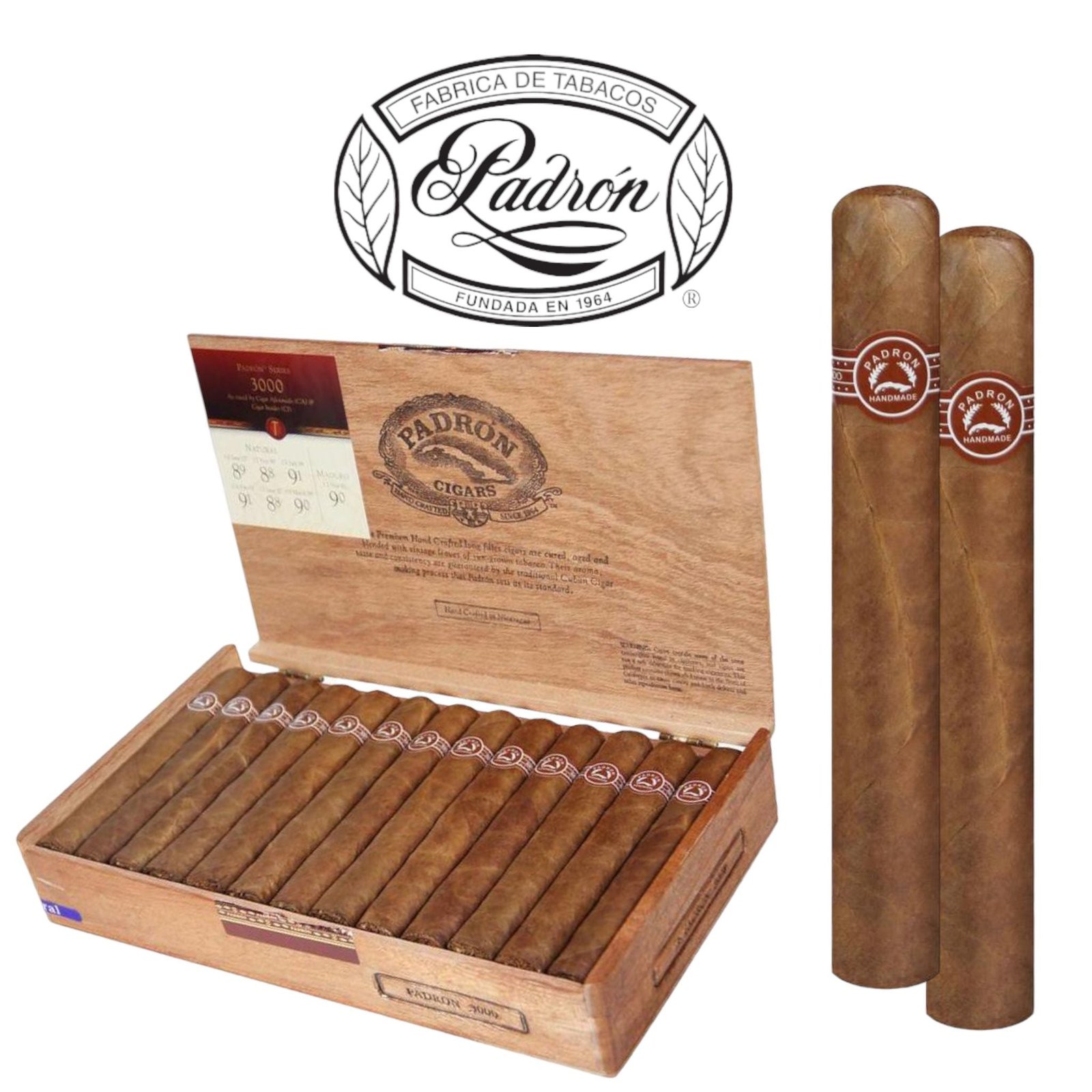 Padron 3000 Natural Cigar-26ct