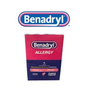 Benadryl Allergy Tablet 2pk- 25ct