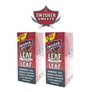 Swisher Leaf 3pk / 2.19 Pre-Priced- 30ct