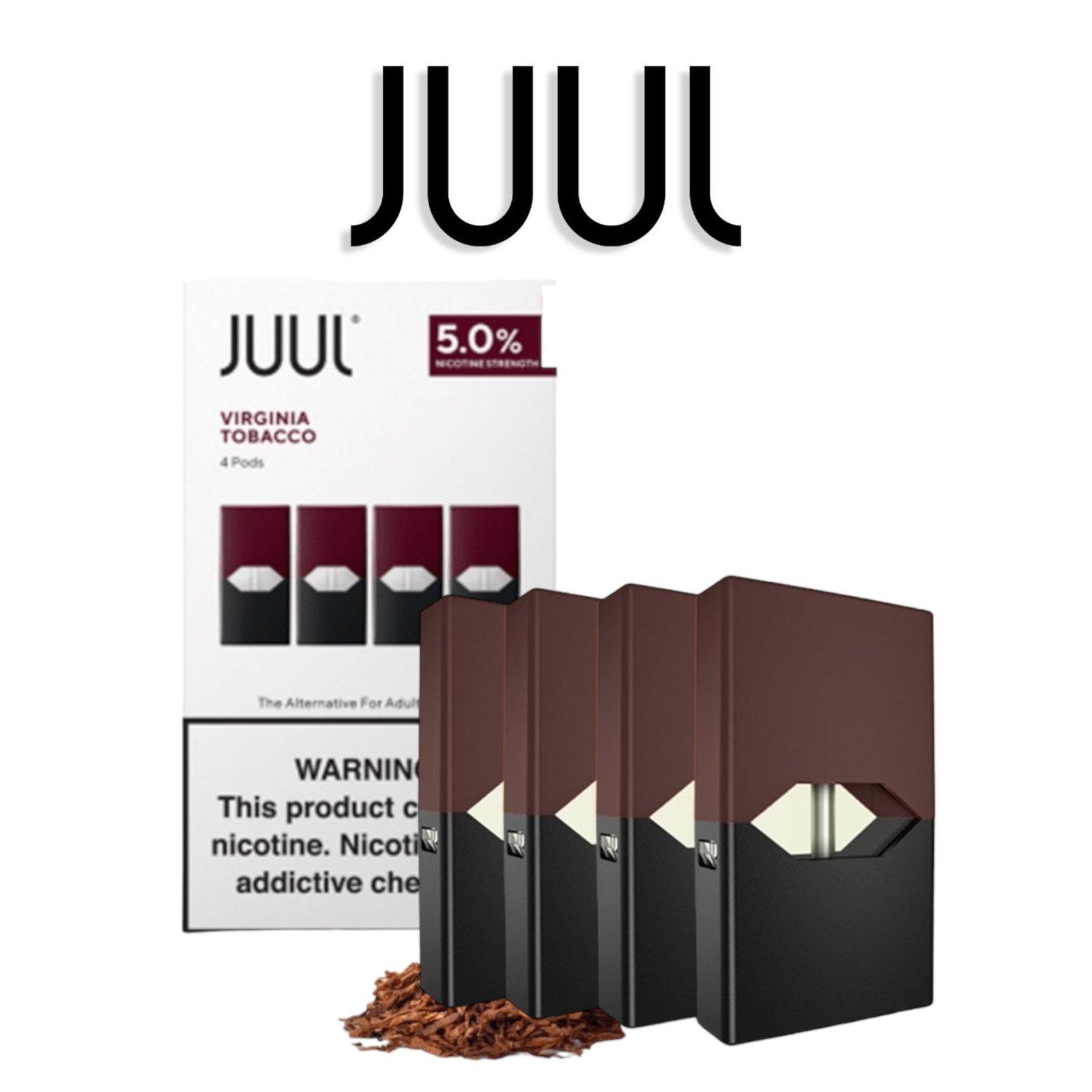JUUL Authentic Pods 4 pack- Display of 8 - Image 3