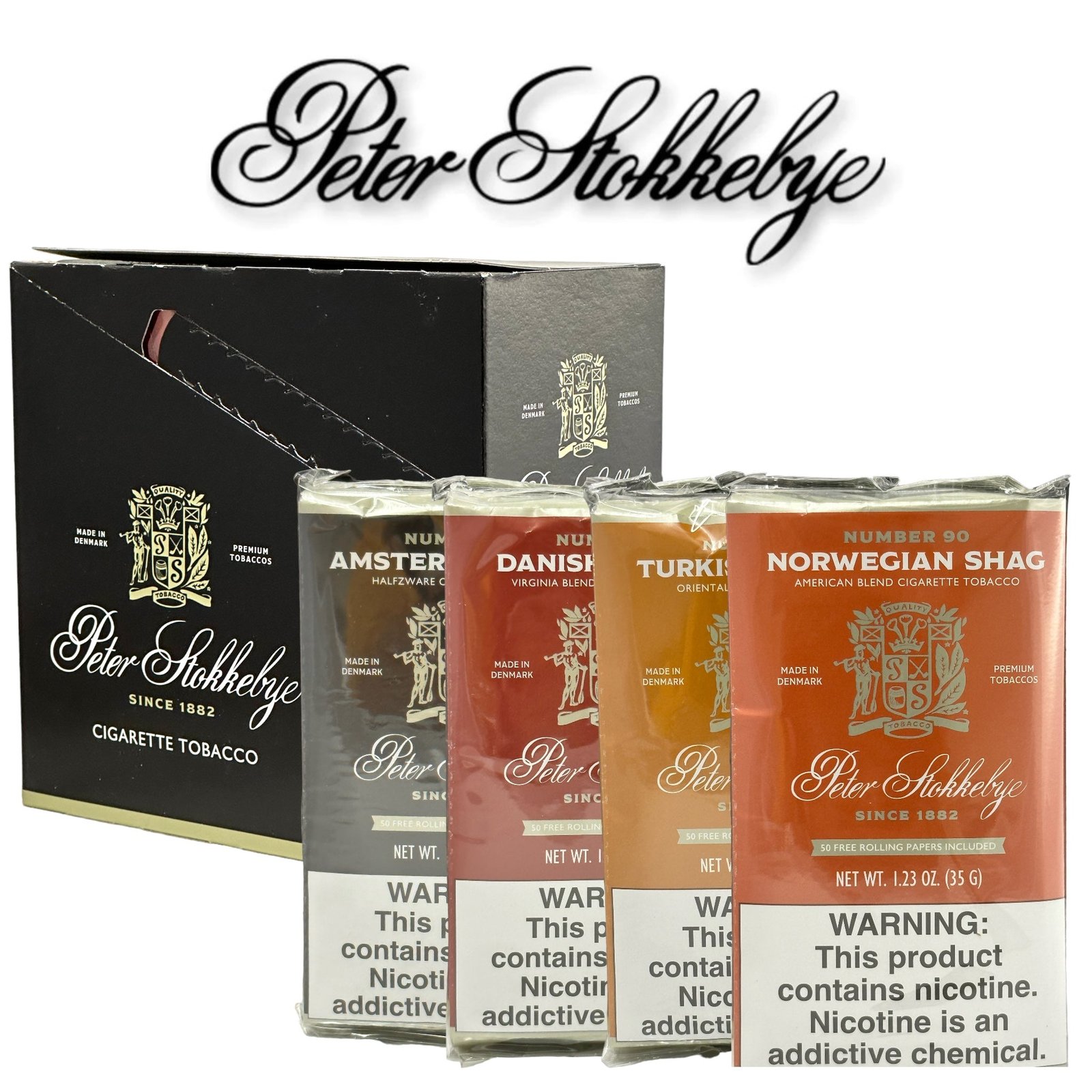 Peter Stokkebye 1.23 oz Pouch Display-5ct - Image 7