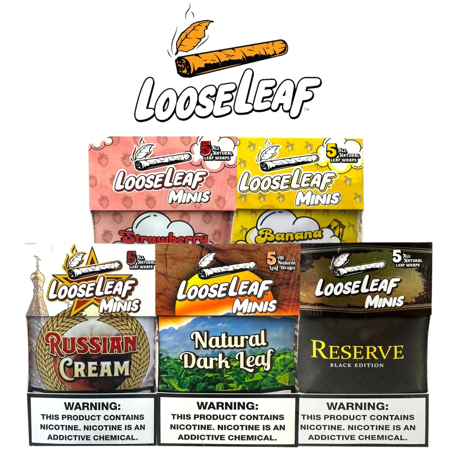 LooseLeaf Mini Blunt Wraps- 40 pack - Image 10