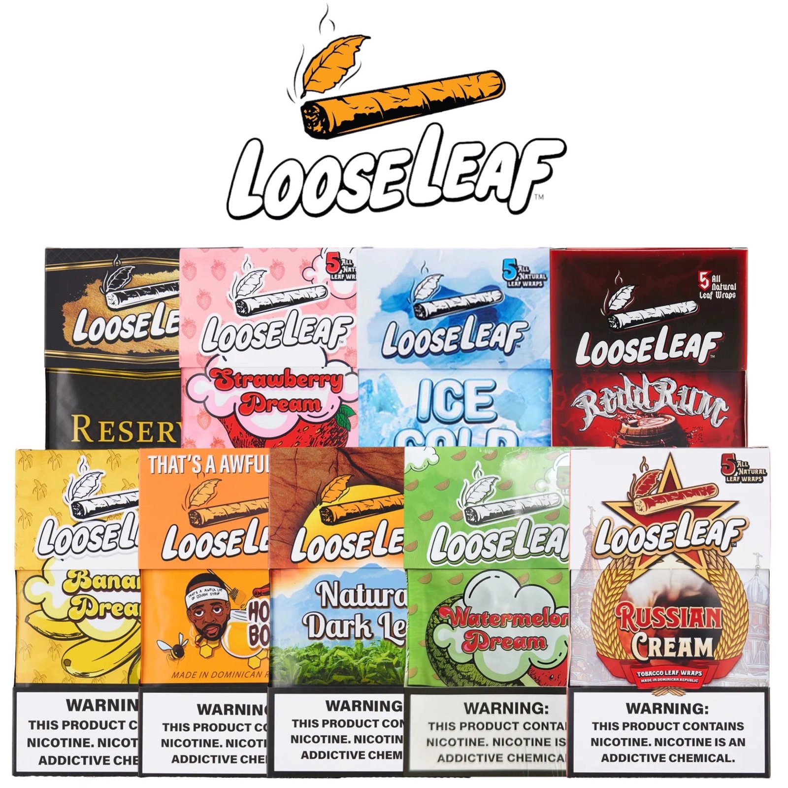 LooseLeaf Blunt Wraps- 40 pack - Image 17