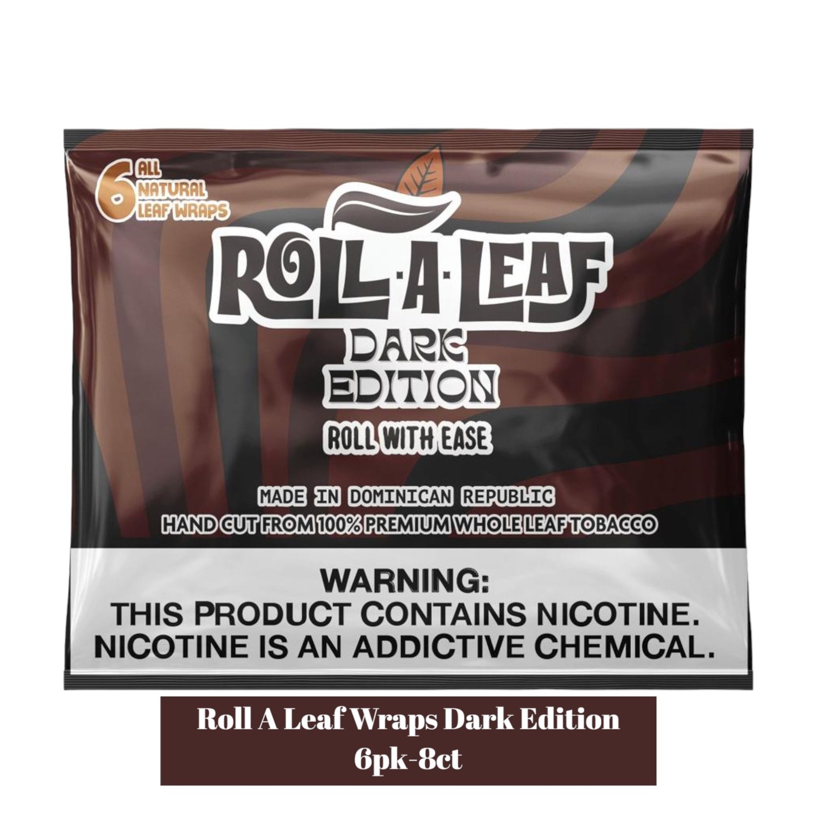 Roll A Leaf Wraps 6pk - 8ct