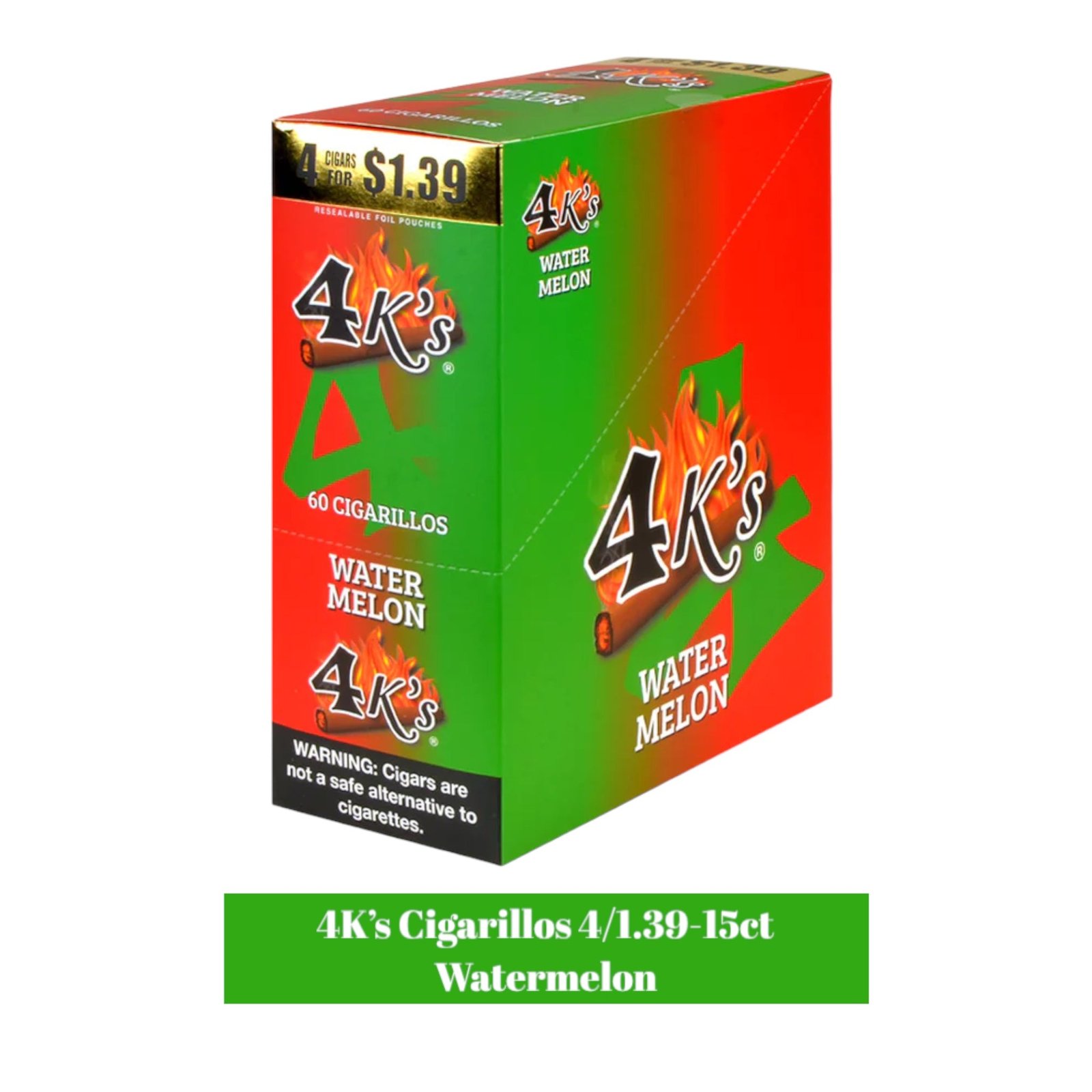 Good Times 4K's Cigarillos 4pk for 1.39- 15ct - Image 11