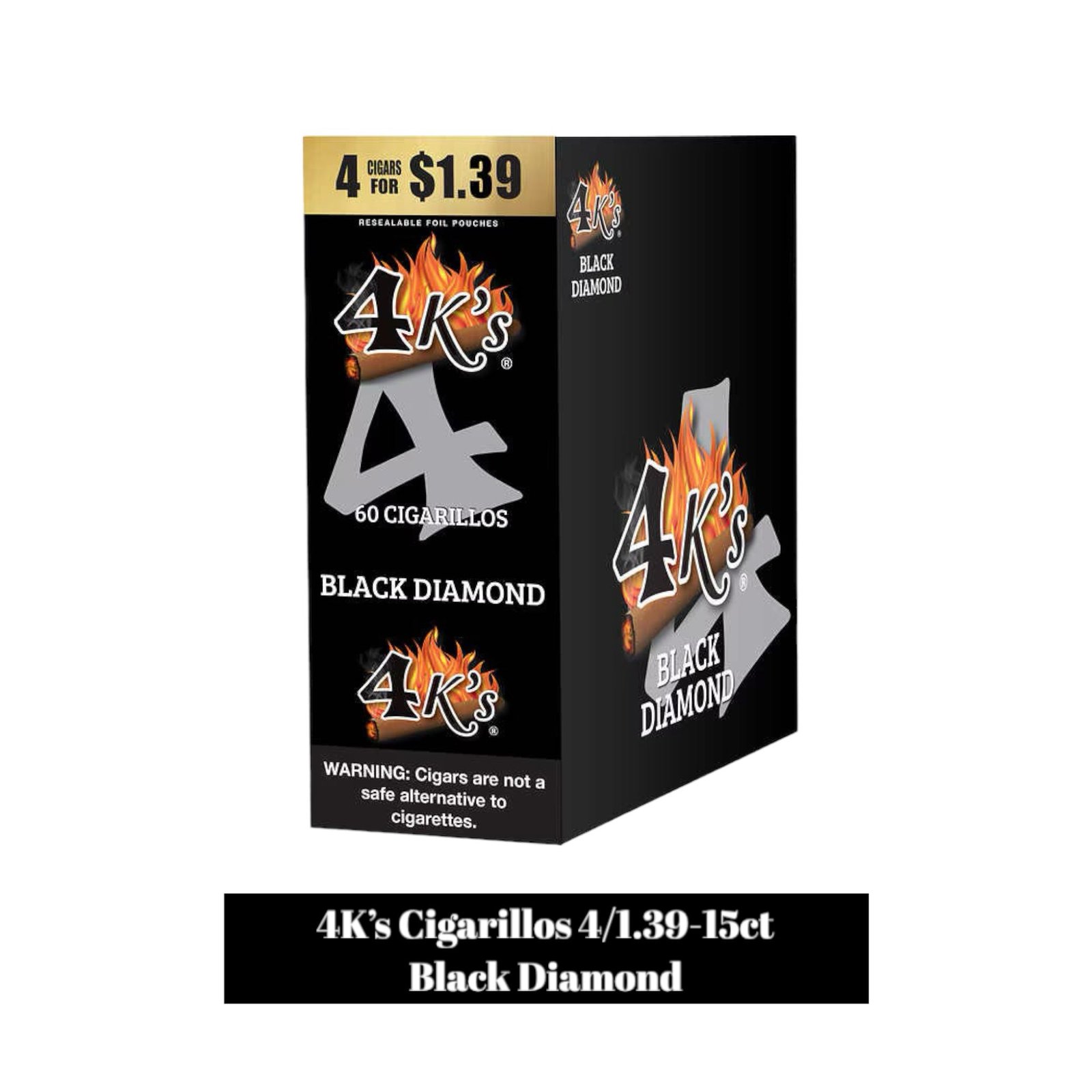 Good Times 4K's Cigarillos 4pk for 1.39- 15ct - Image 13