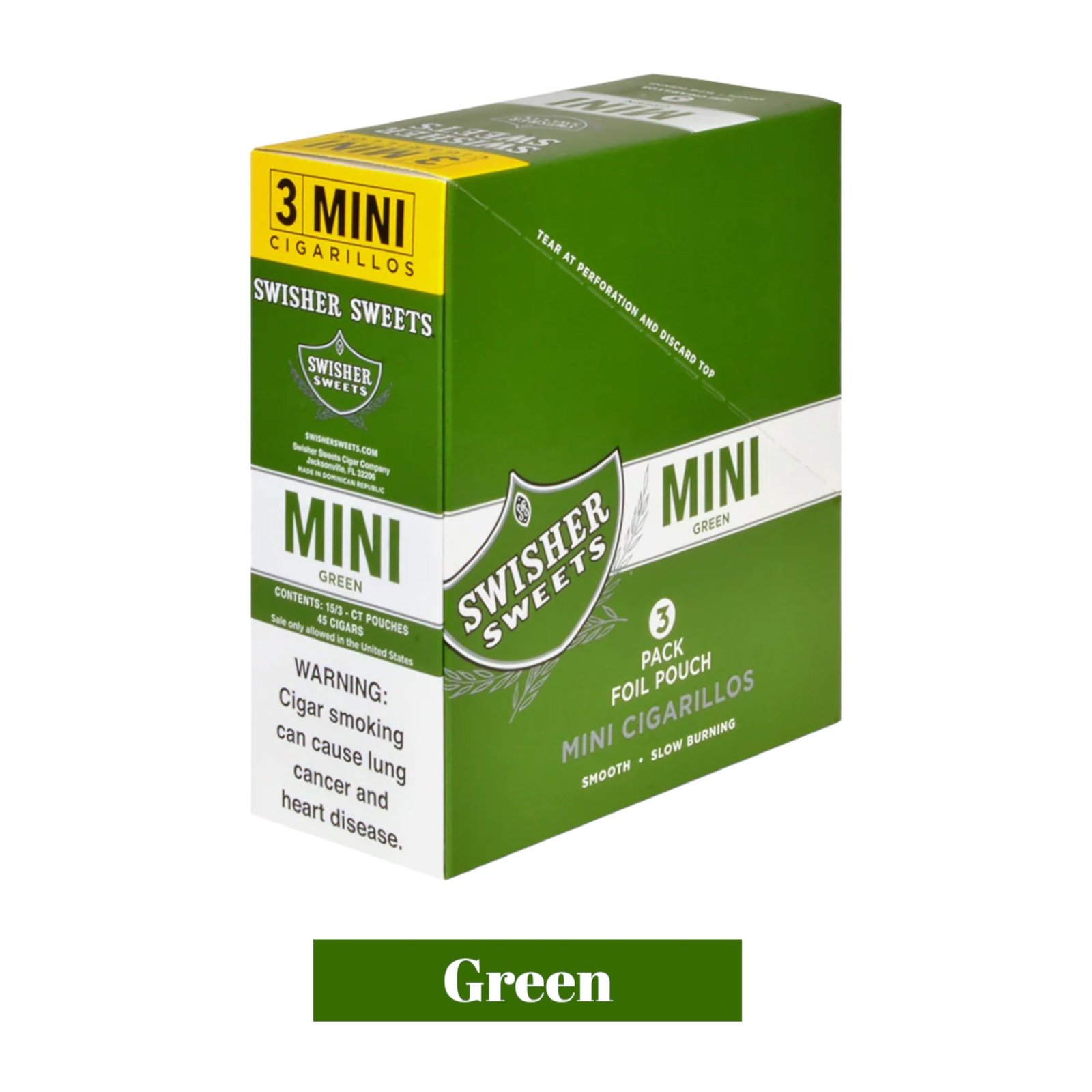 Swisher Mini Pouch 3pk Display- 15ct - Image 4