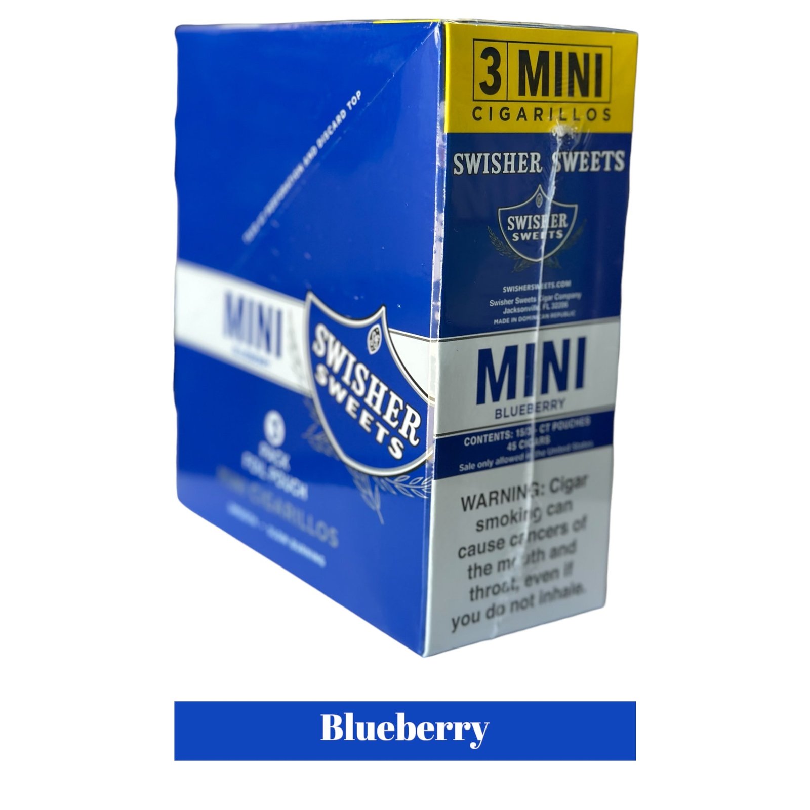 Swisher Mini Pouch 3pk Display- 15ct - Image 5