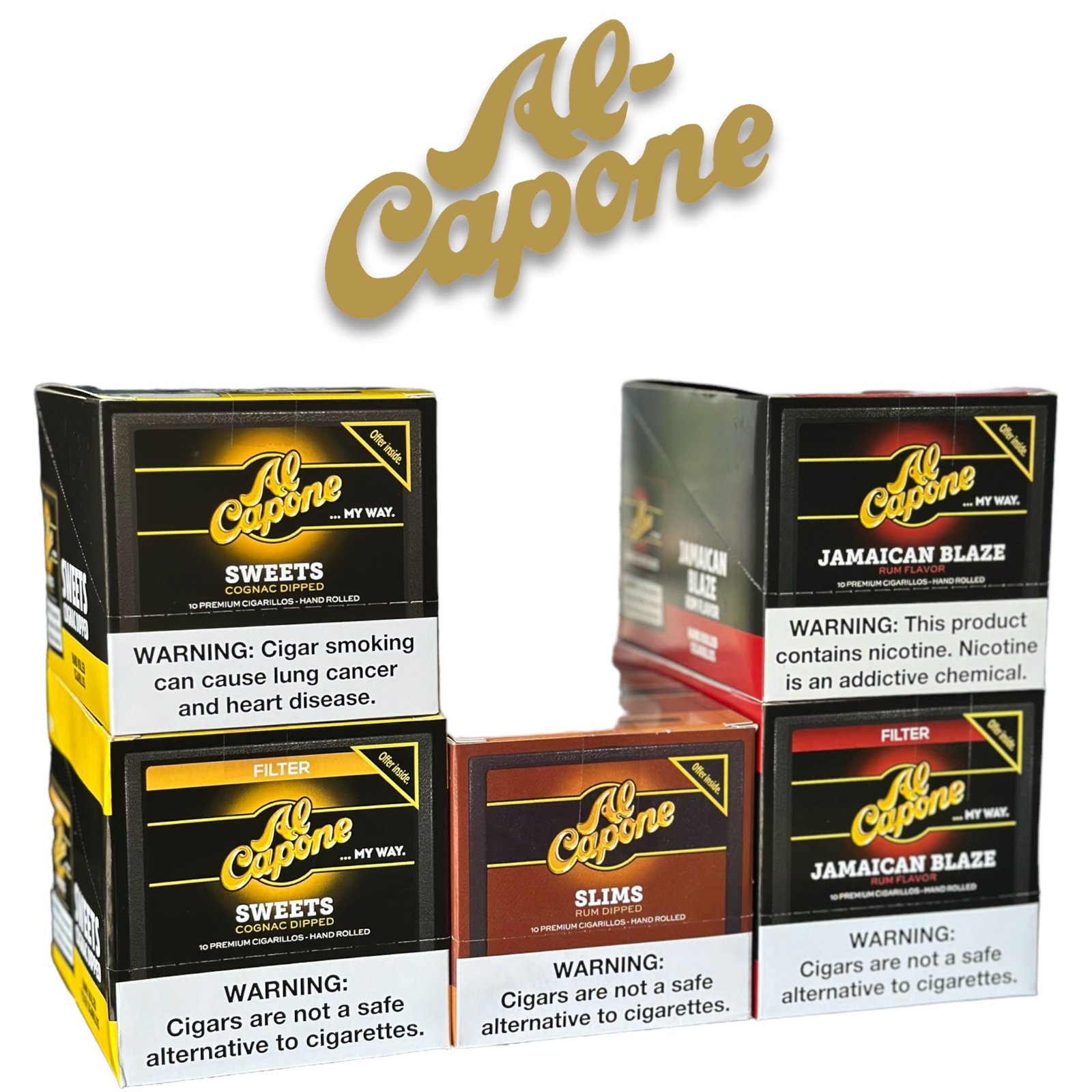 Al Capone Cigars 10pk- 10ct - Image 6