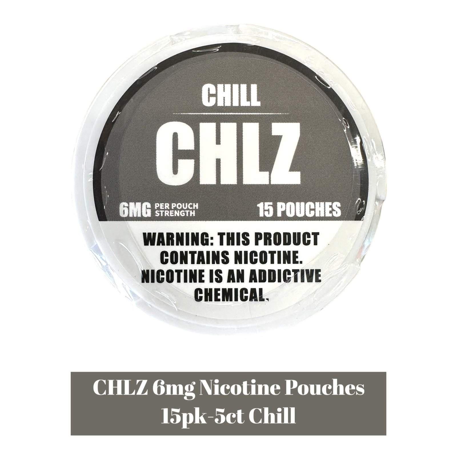 CHLZ Nicotine Pouch 6mg 15pk - 5ct - Image 2