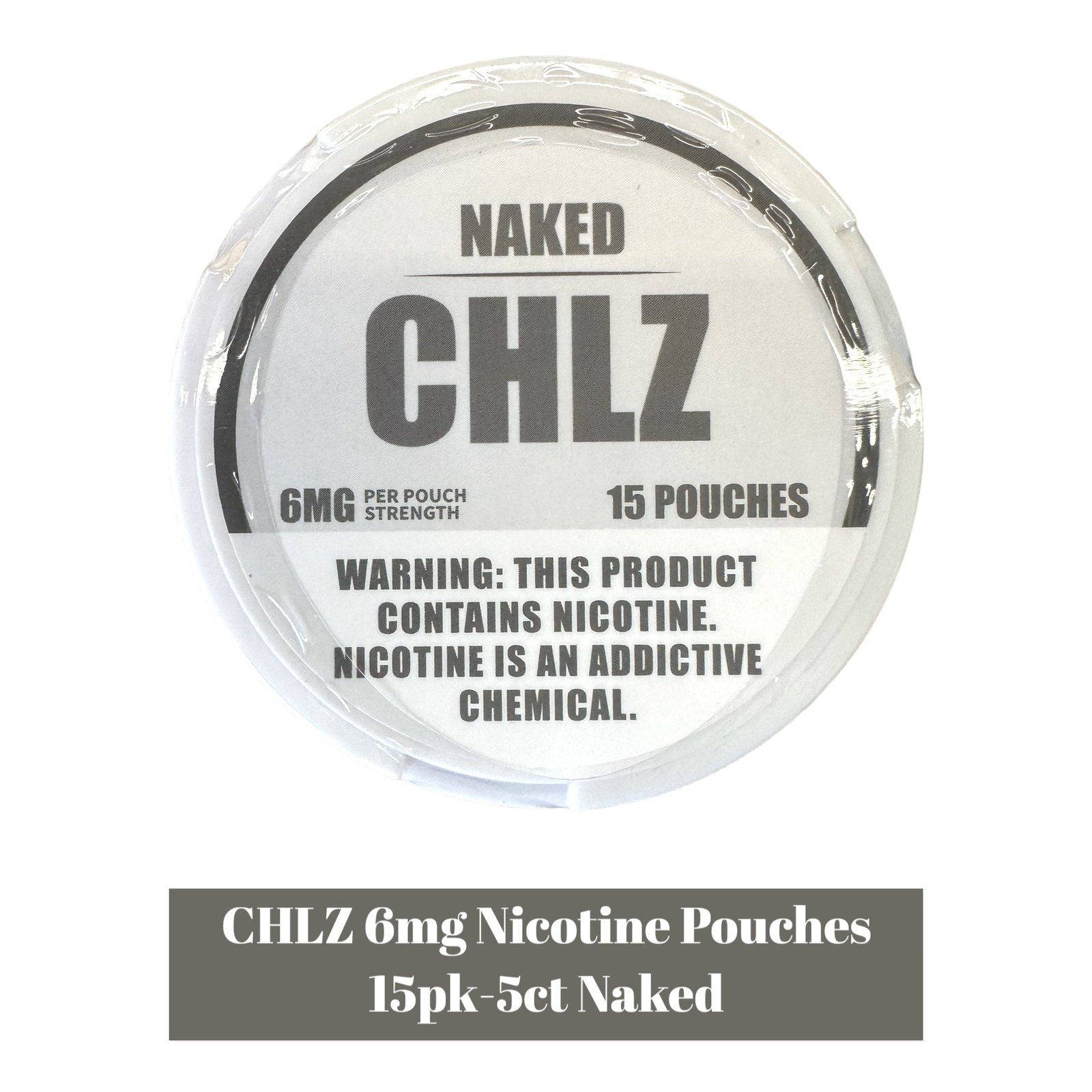 CHLZ Nicotine Pouch 6mg 15pk - 5ct - Image 7