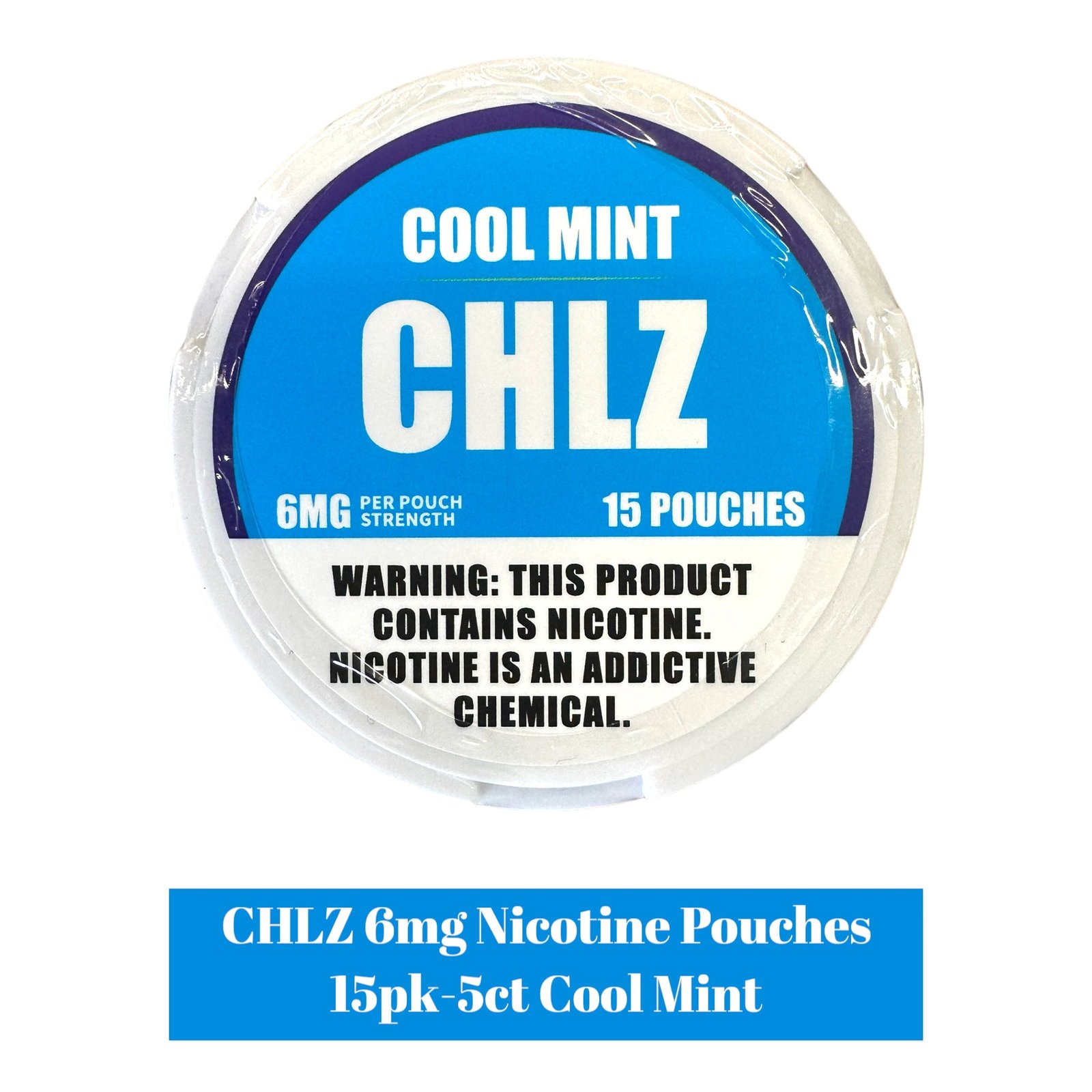 CHLZ Nicotine Pouch 6mg 15pk - 5ct - Image 3