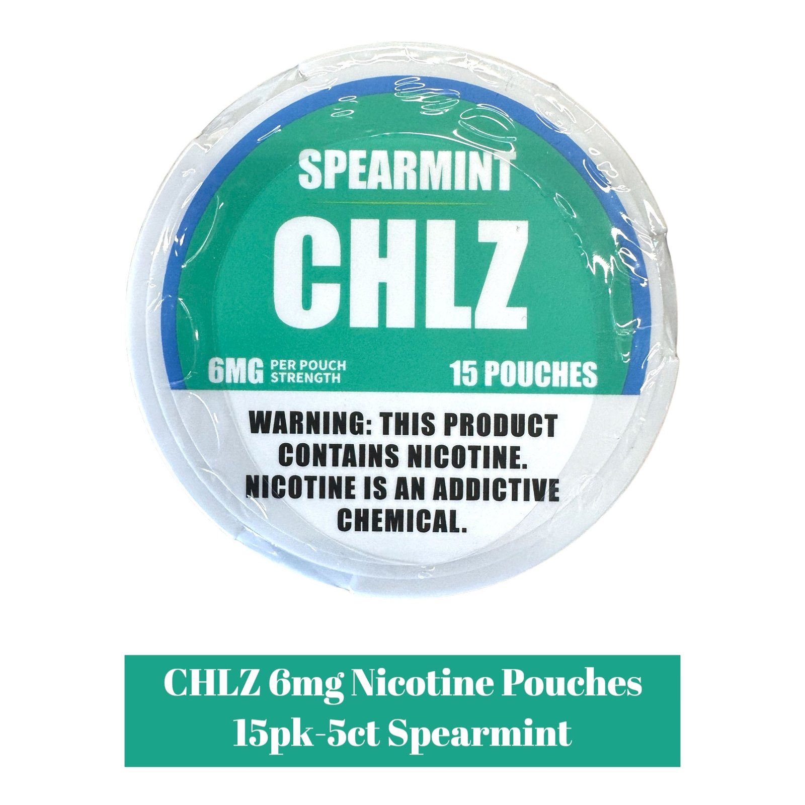 CHLZ Nicotine Pouch 6mg 15pk - 5ct - Image 4