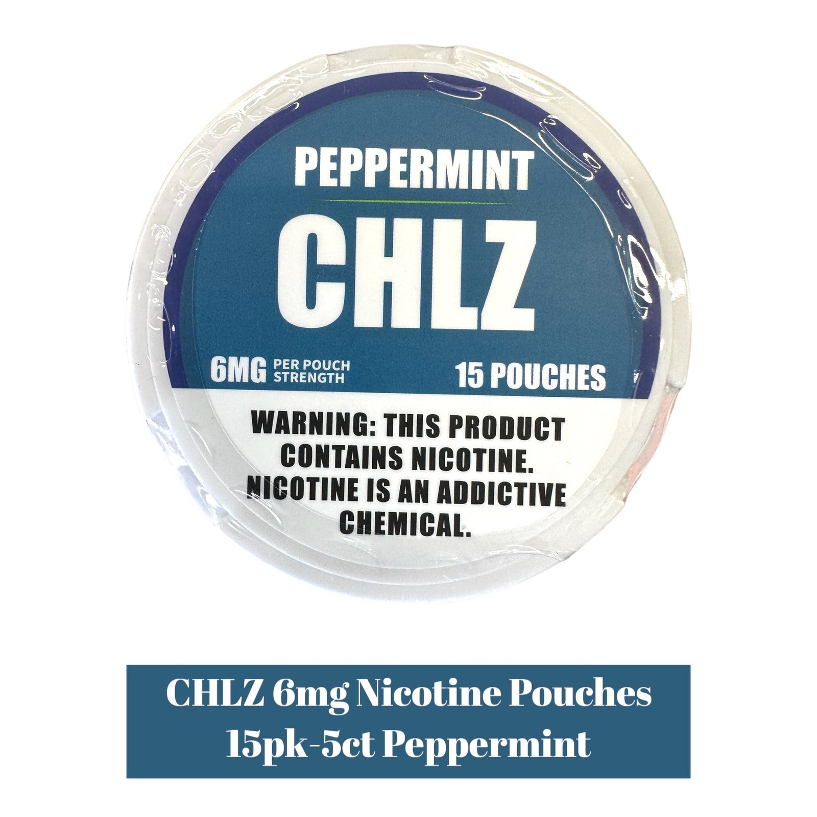 CHLZ Nicotine Pouch 6mg 15pk - 5ct - Image 5