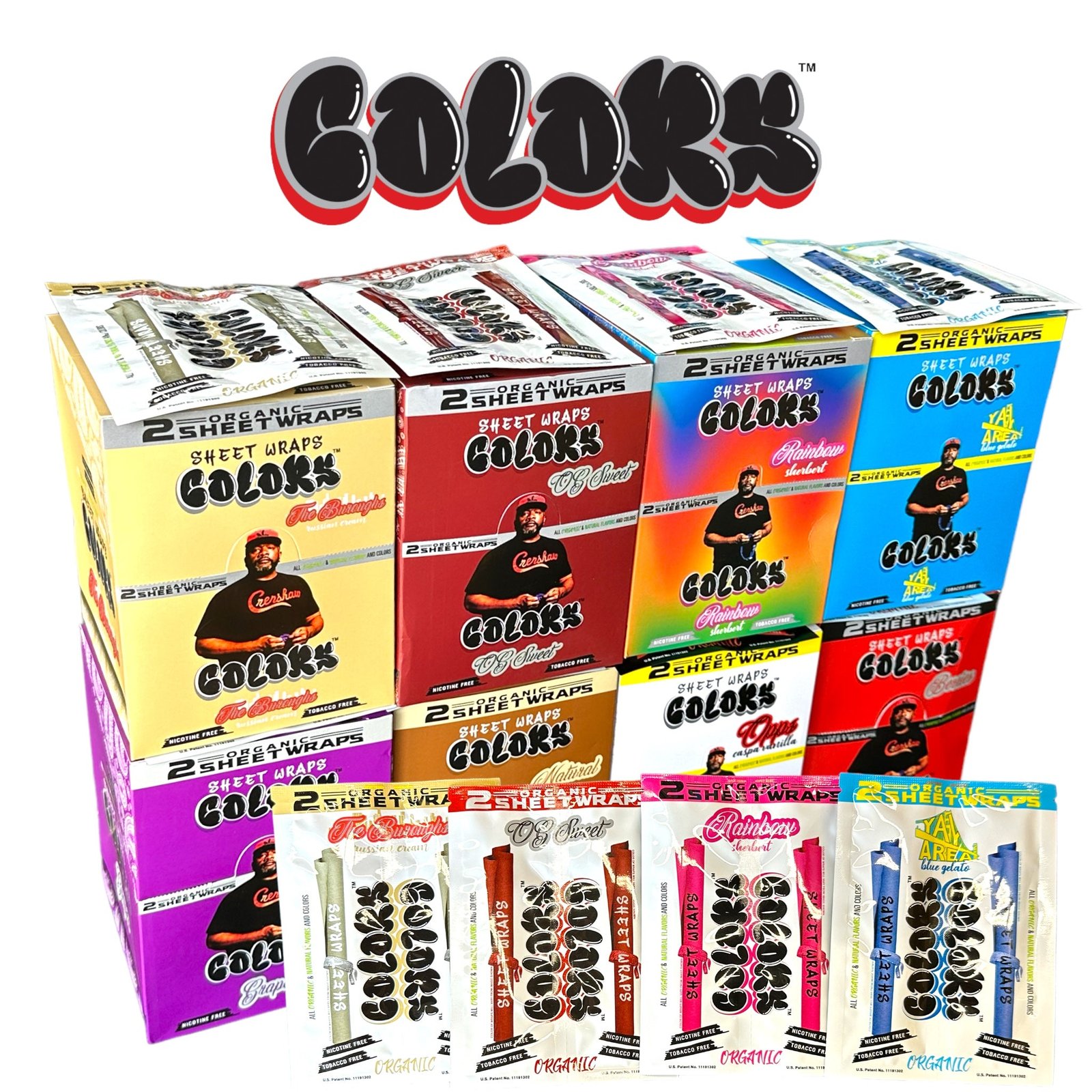 COLORS Sheet Wraps Organic 2pk-25ct - Image 13