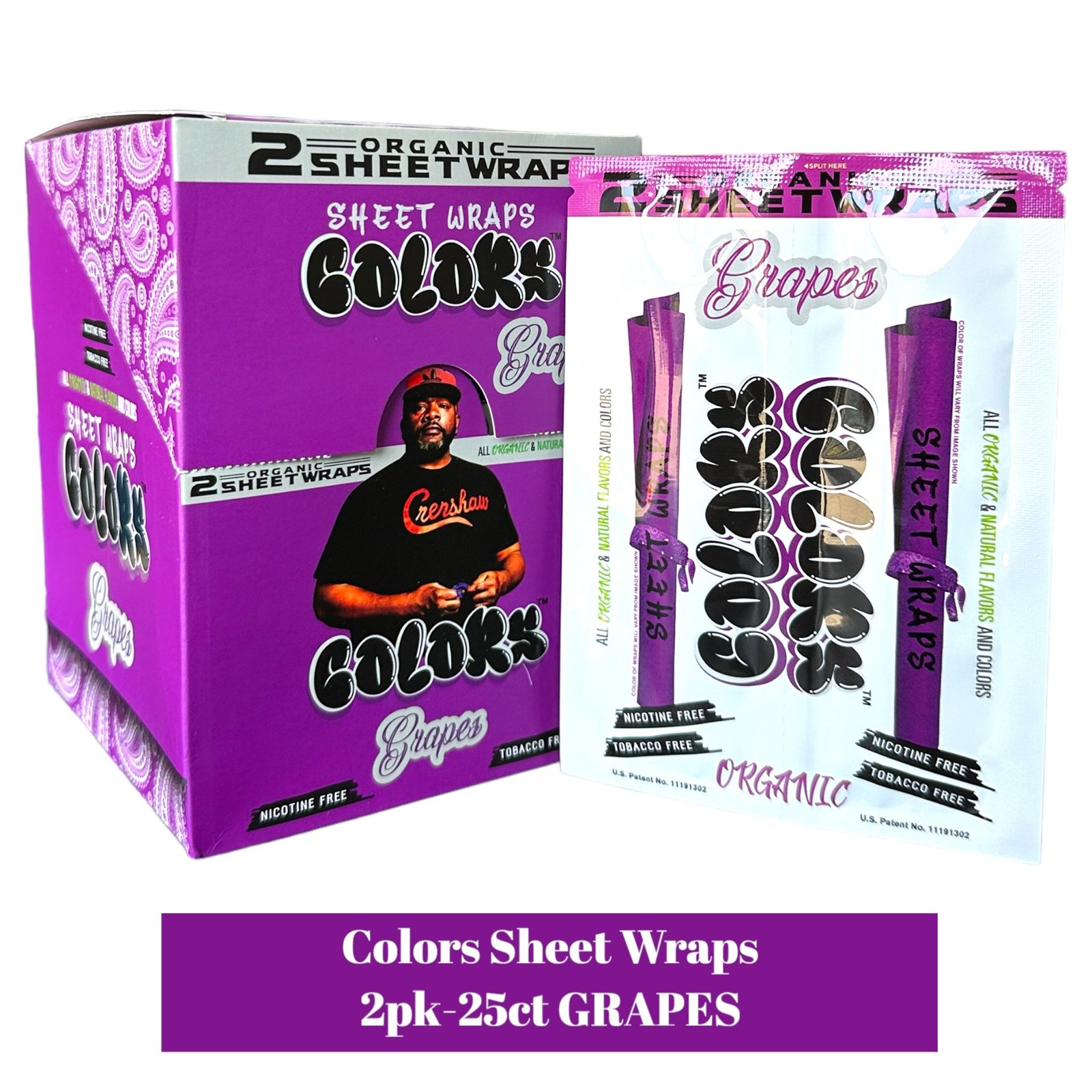 COLORS Sheet Wraps Organic 2pk-25ct - Image 9