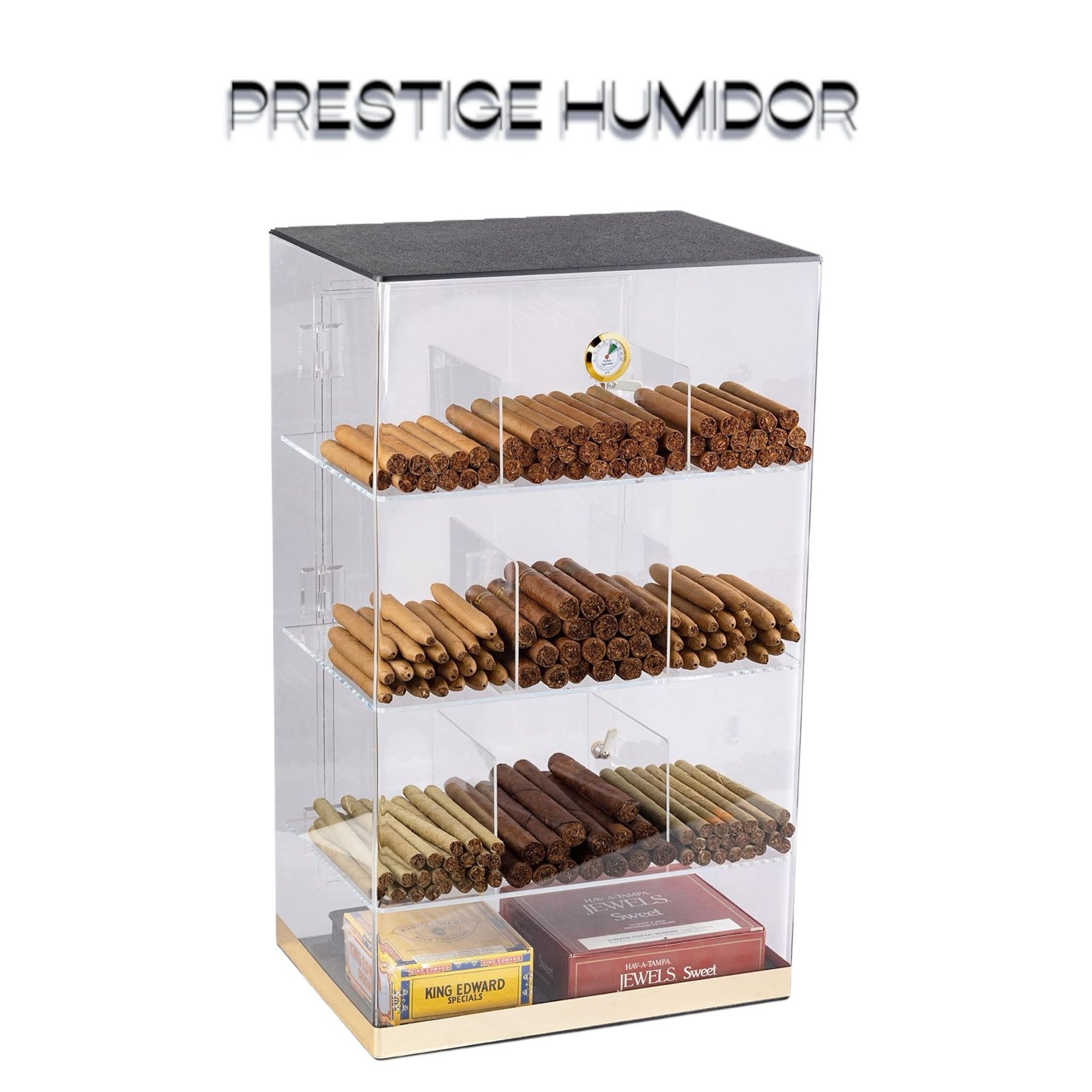 Prestige Roosevelt 250 Cigar Acrylic Humidor