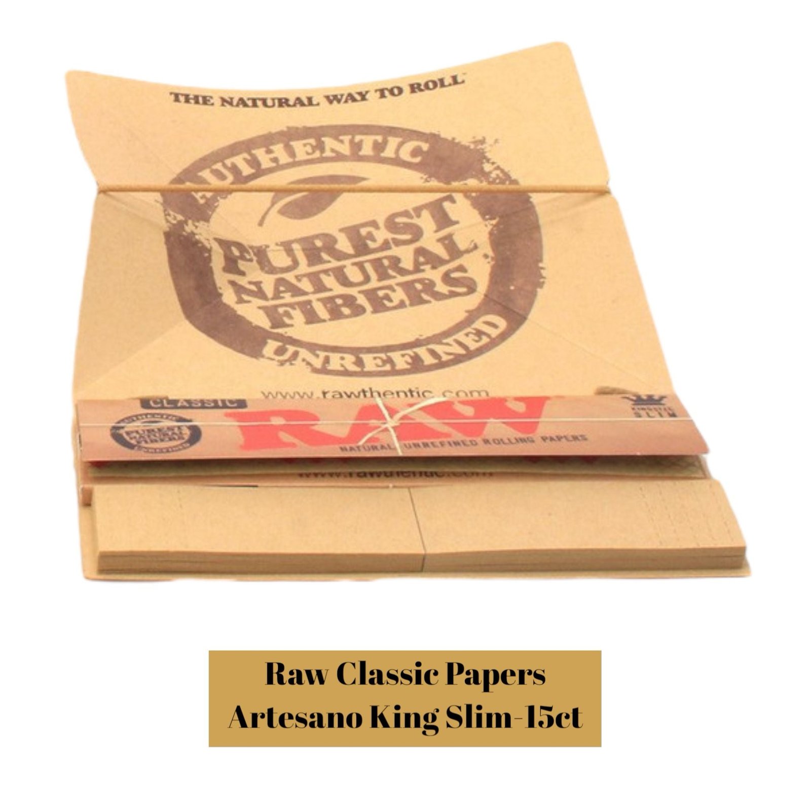 Raw Classic Papers Artesano King Slim 15ct - Image 2