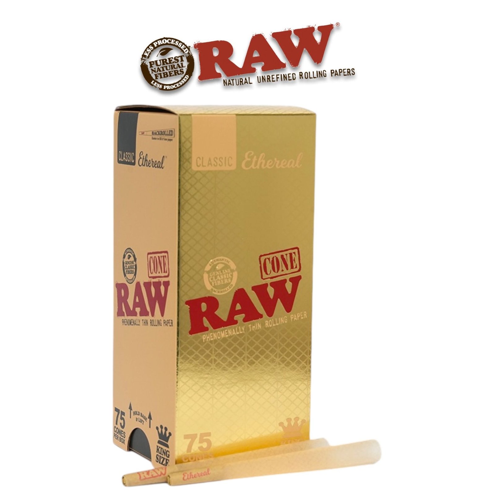 Raw Ethereal CONES Gold King -75ct