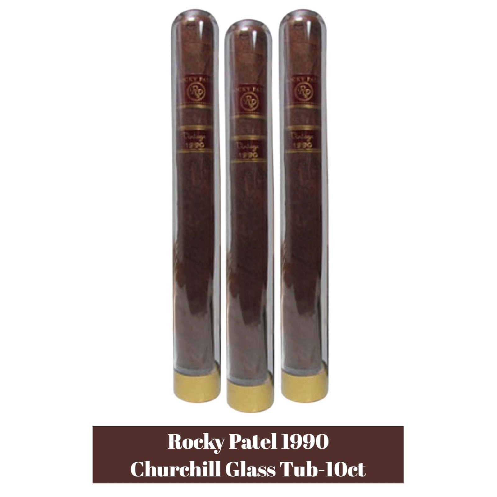Rocky Patel 1990 Churchill Glass Tub-10ct - Image 2