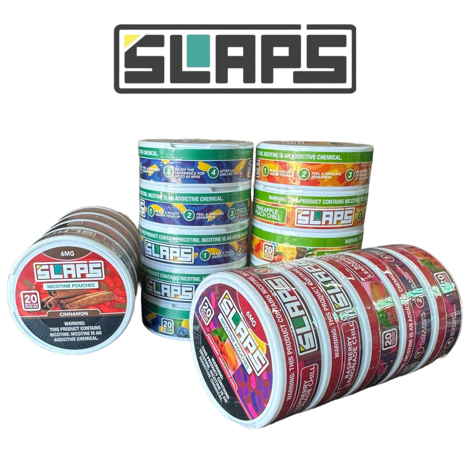 Slaps 6mg Nicotine Pouches - 20ct -5pk - Image 5