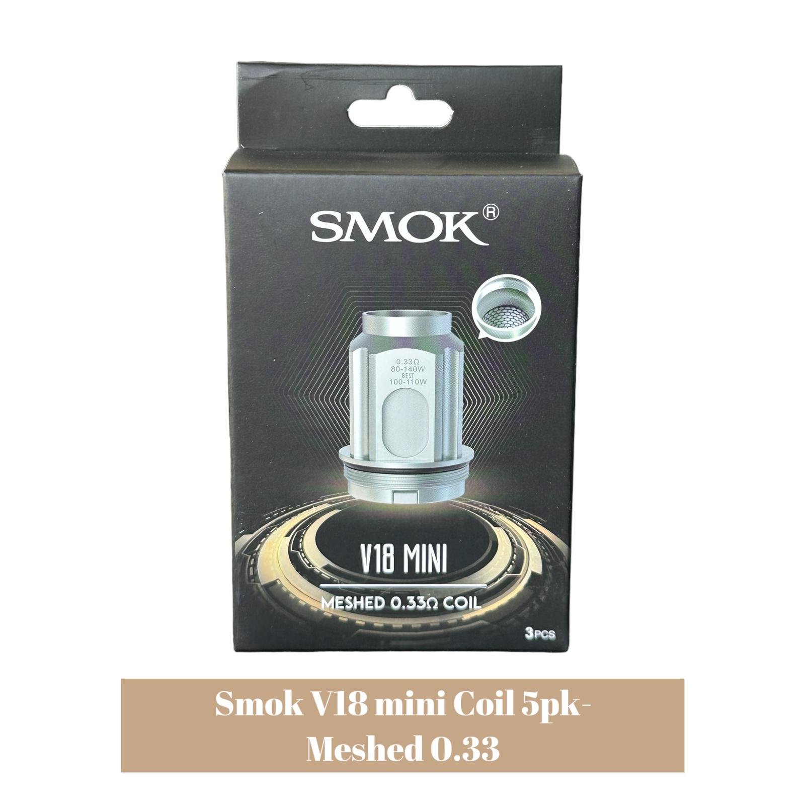 Smok Tfv18 V18 mini Replacement coils- 3 pack - Image 3