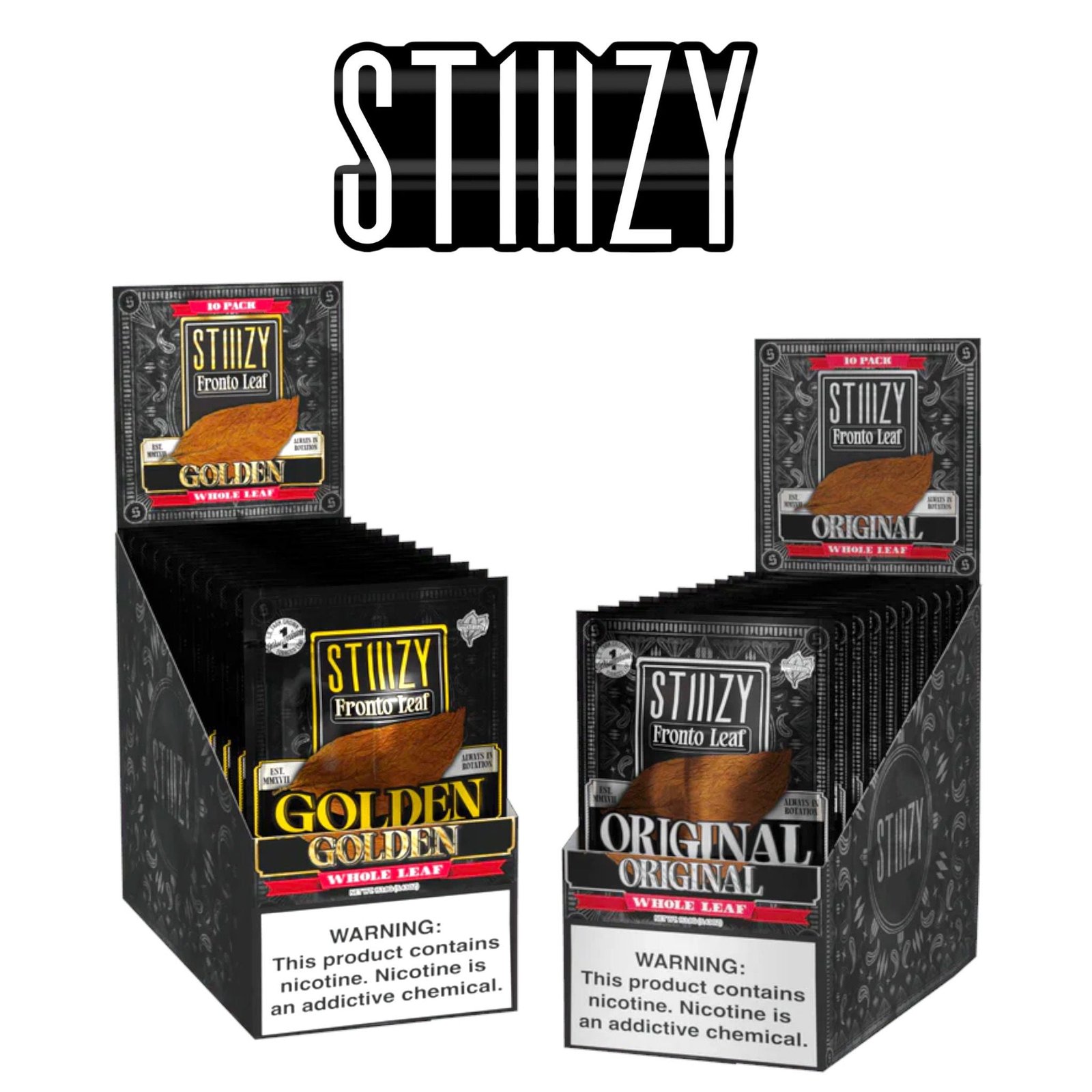 STIIIZY LEAF WRAPS 8pk-5ct - Image 3