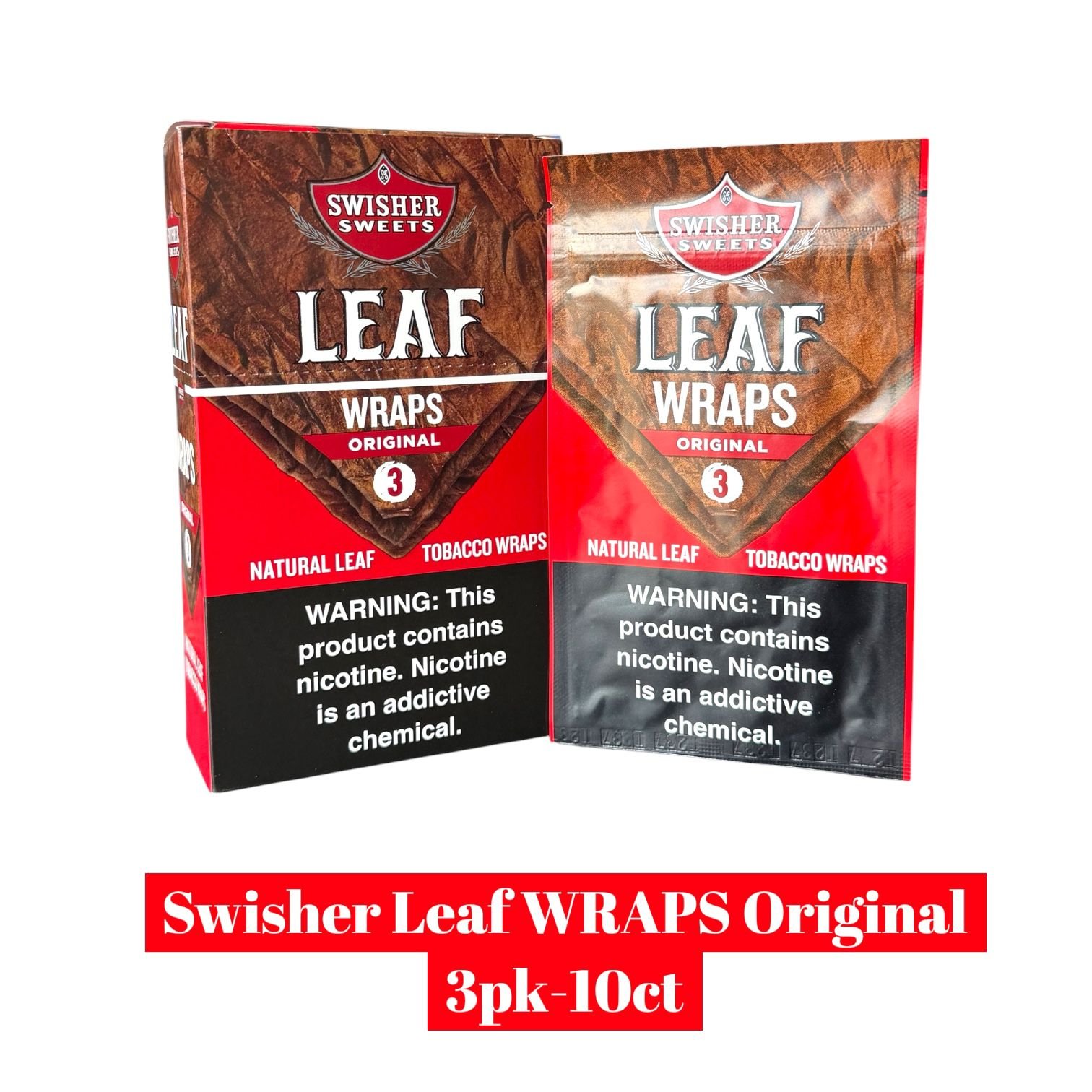 Swisher Leaf Wraps 3pk-10ct - Image 2
