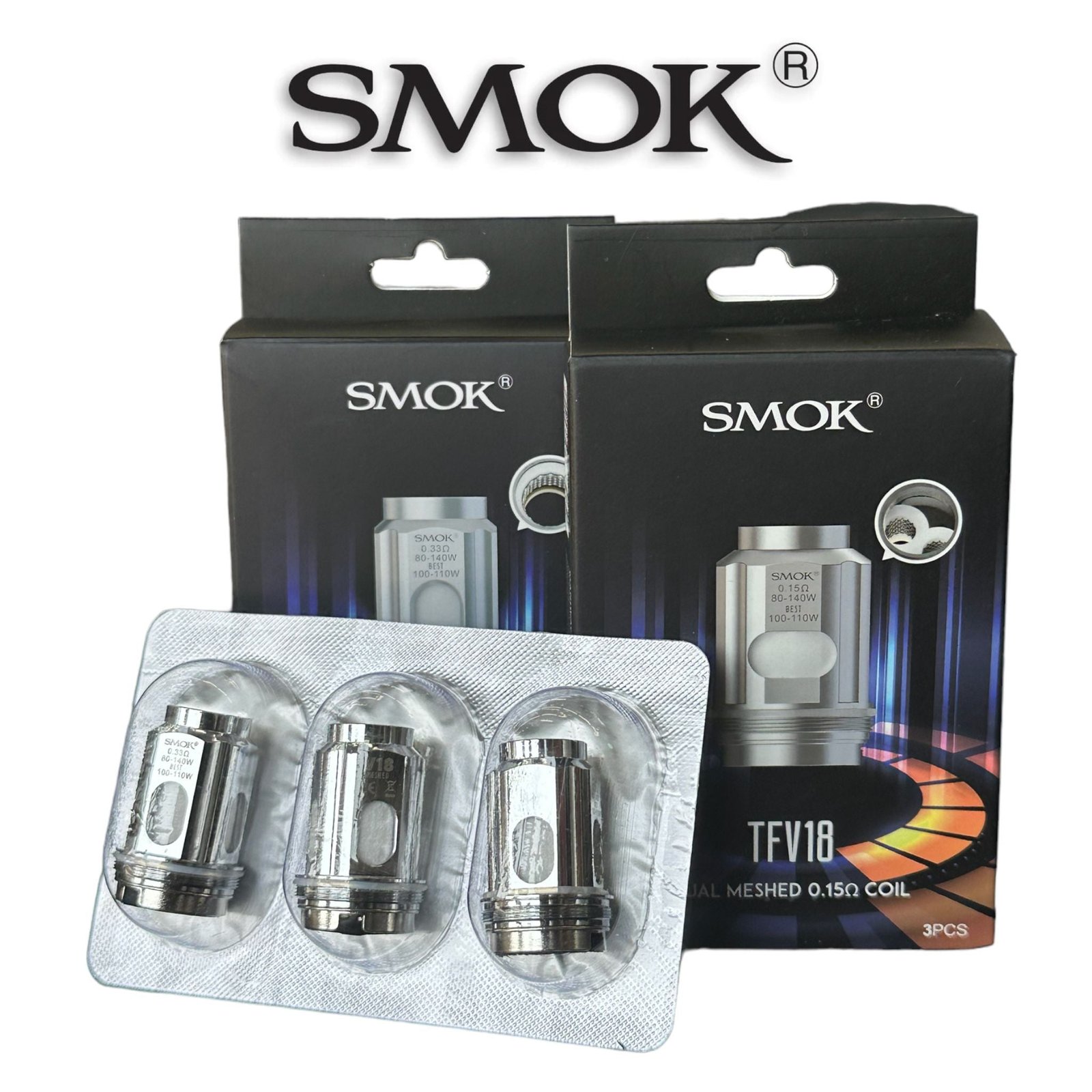 Smok TFV18 Replacement Coils-3 pack - Image 3