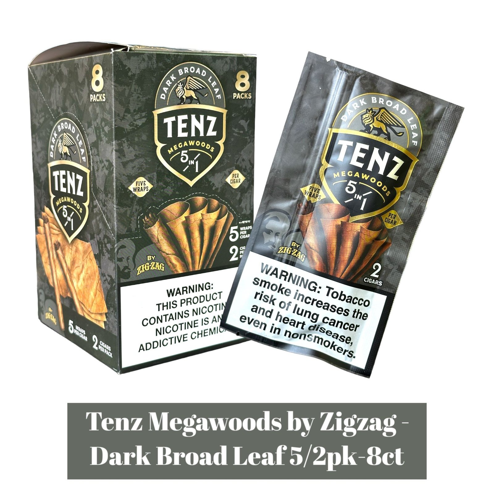 Tenz Megawoods By Zig Zag 5/2pk -8ct - Image 9