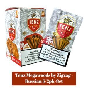 Tenz Megawoods By Zig Zag 5/2pk -8ct