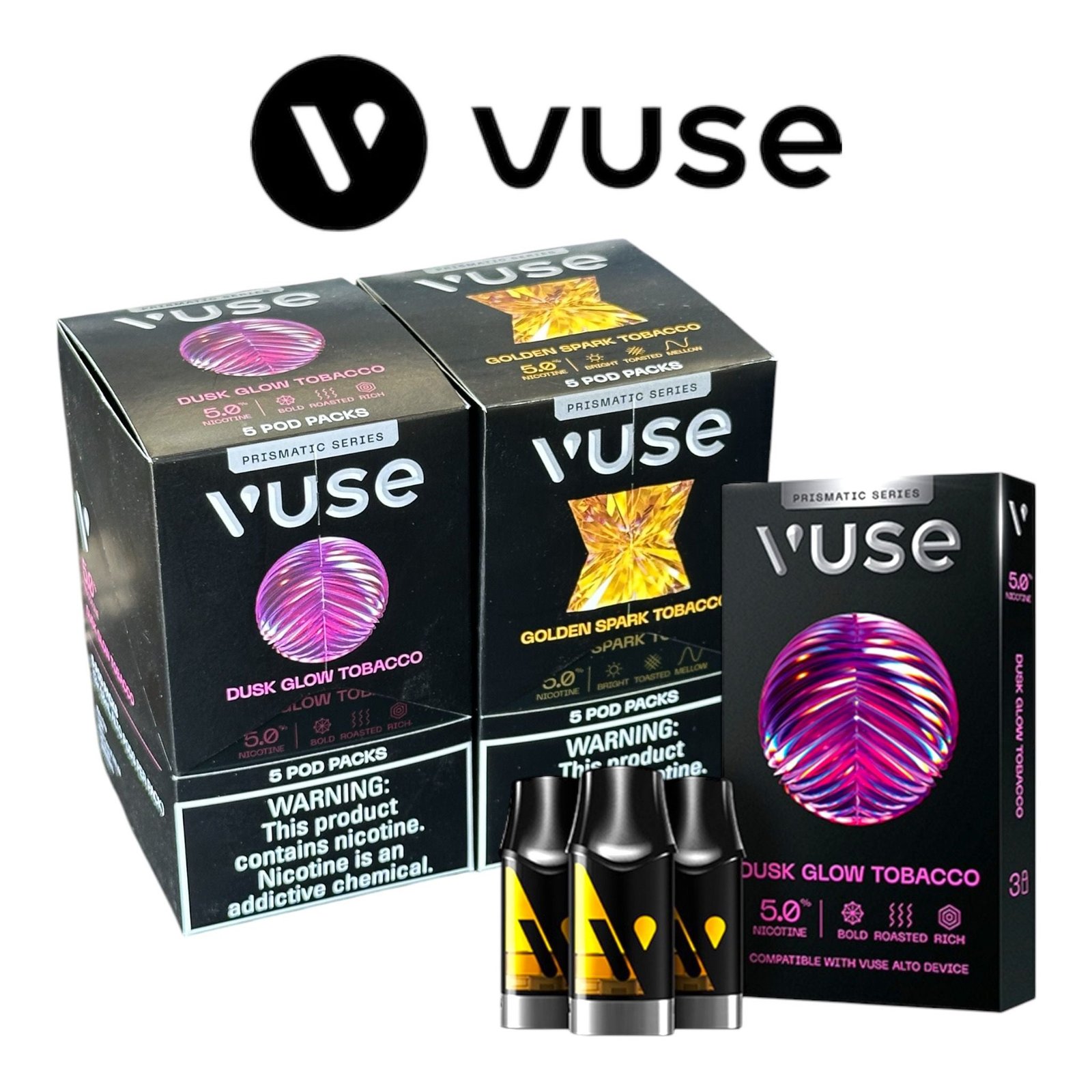 VUSE Prismatic 5.0 3pk Pods -5ct - Image 3
