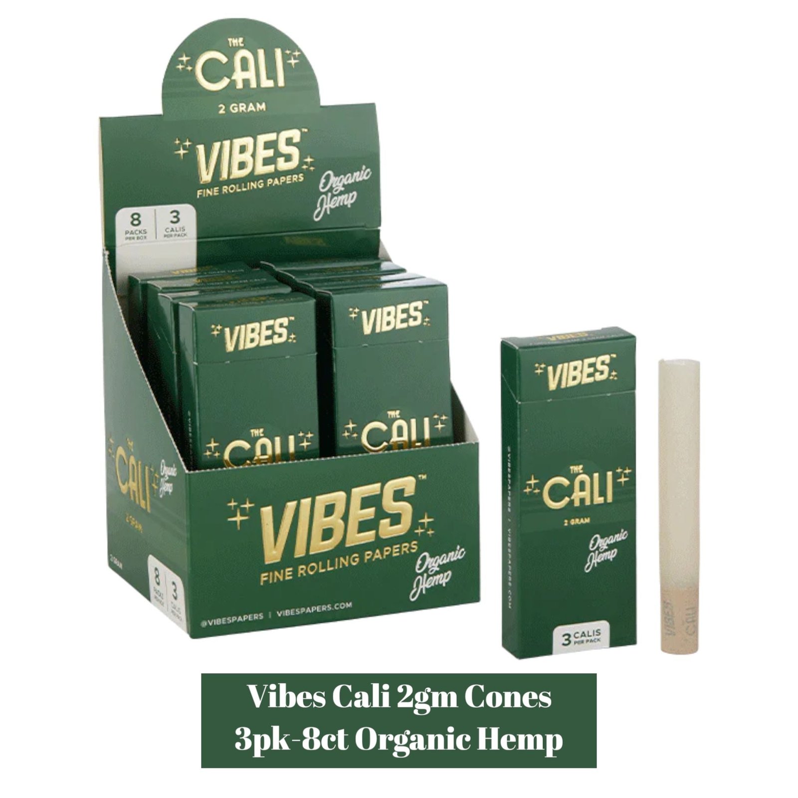 Vibes CALI Cone 2gm 3pk-8ct - Image 4