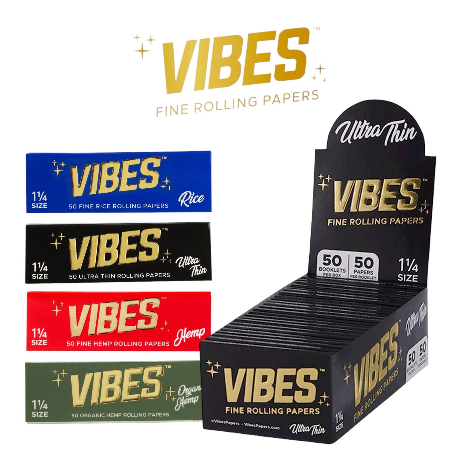 Vibes Papers 1 1/4 -50ct - Image 5