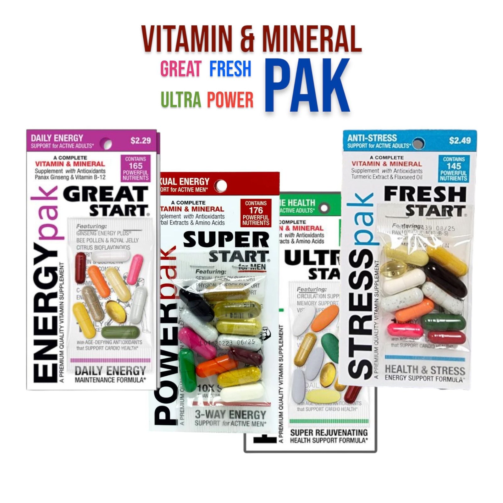 Vitamin And Mineral Pak - 24ct - Image 5