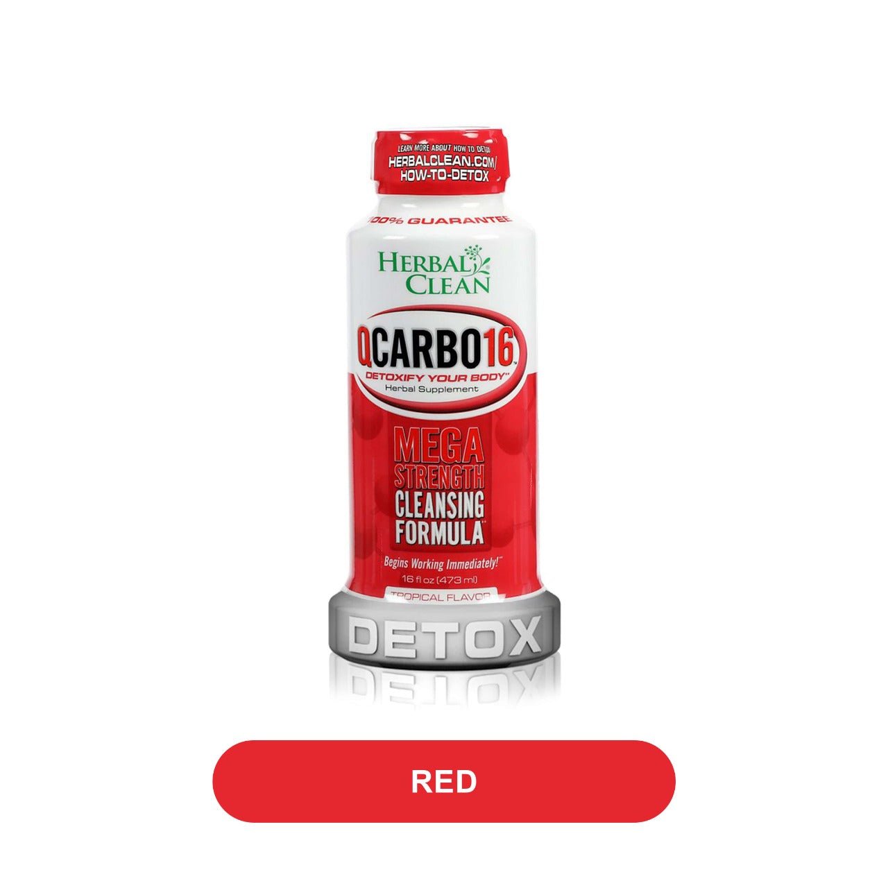 Herbal Clean QCarbo 16oz Same day Detox - Image 2
