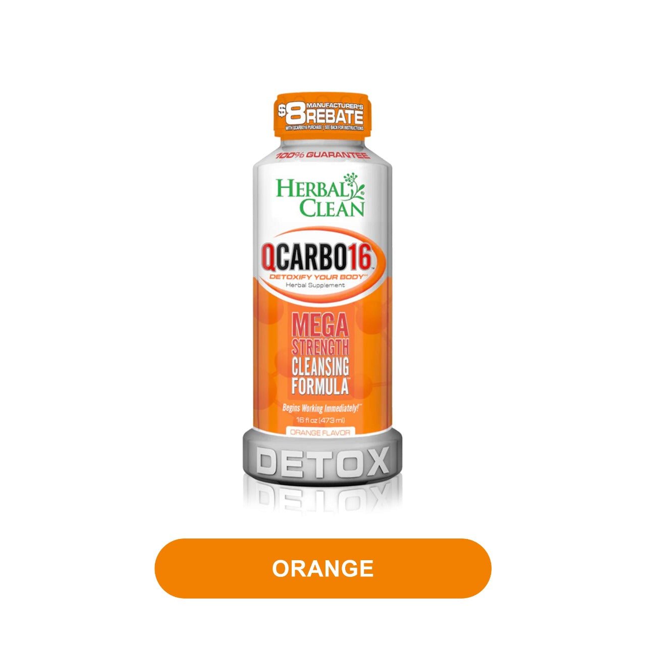 Herbal Clean QCarbo 16oz Same day Detox - Image 4