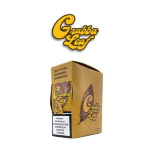 Grabba Leaf Yellow Cigar Wrap 2pk- 25ct