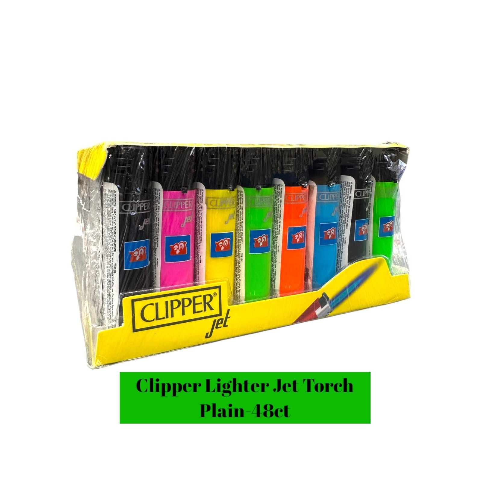 Clipper Jet Flame Plain- 48ct - Image 2