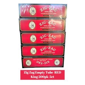 Zig Zag Empty Tube King 200pk-5ct