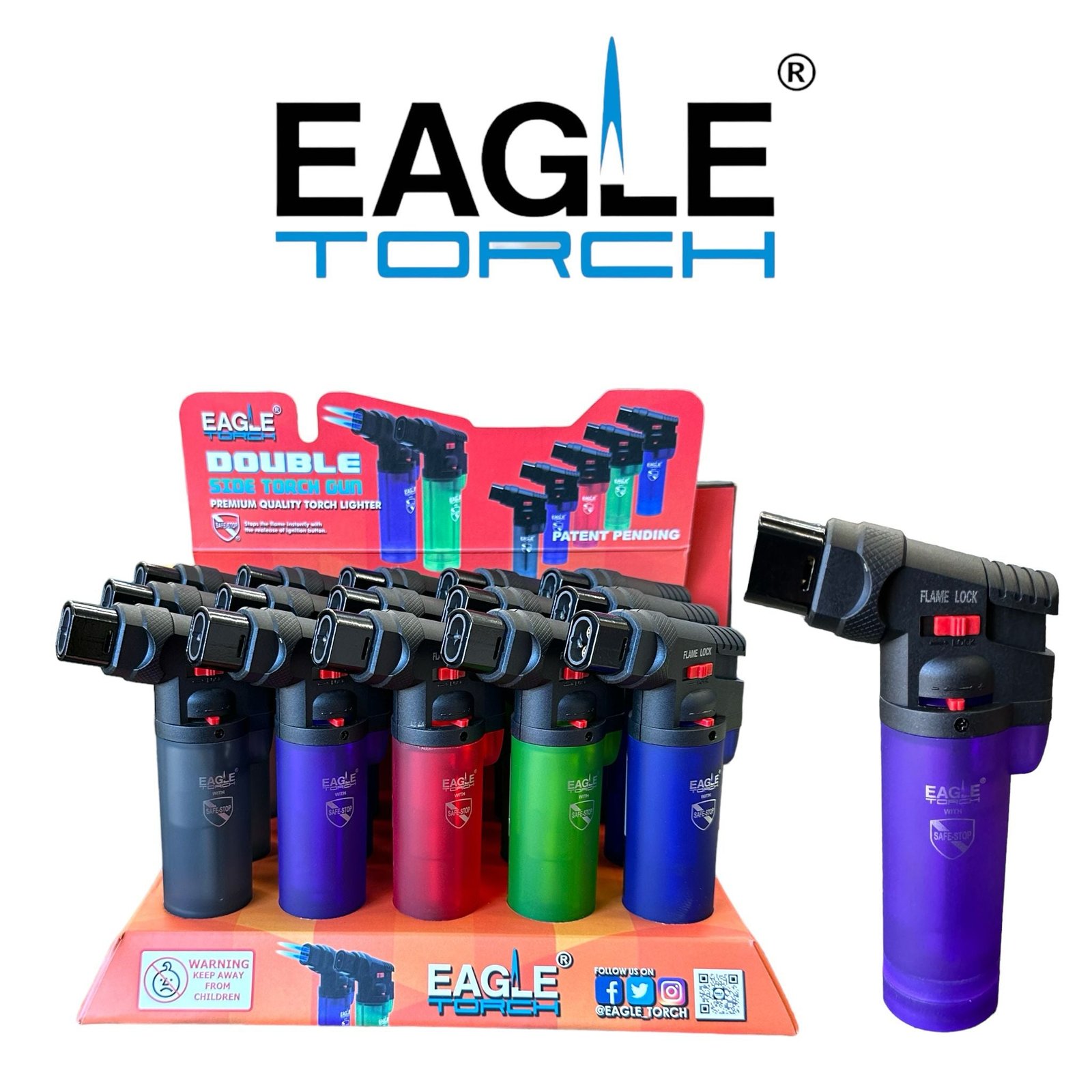 Eagle Torch PT188DT Double Side-15ct