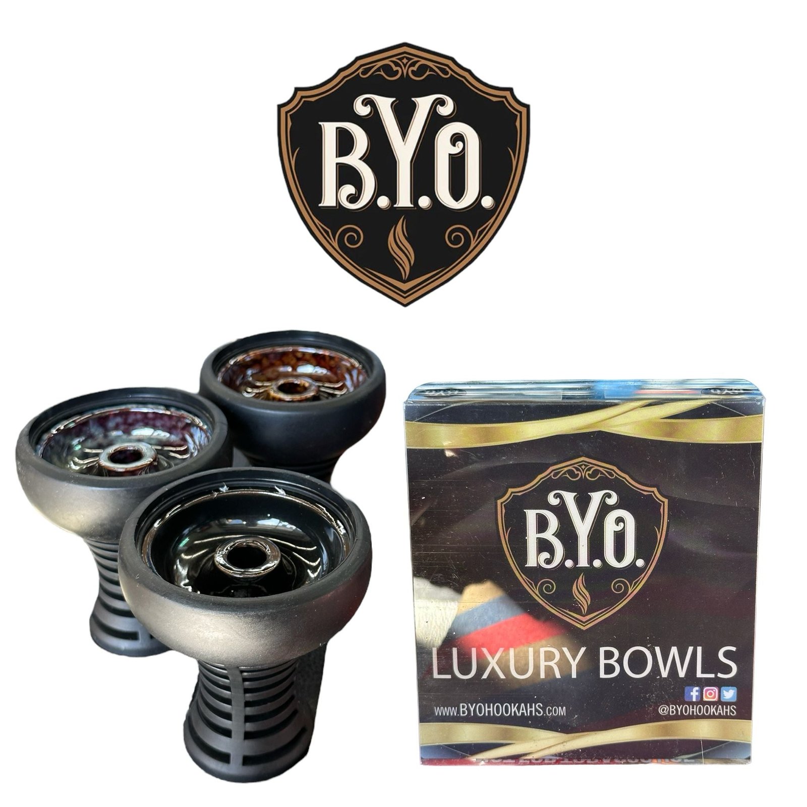 B.Y.O SILICONE FUNNEL Hookah Head-1ct - Image 5