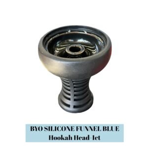 B.Y.O SILICONE FUNNEL Hookah Head-1ct