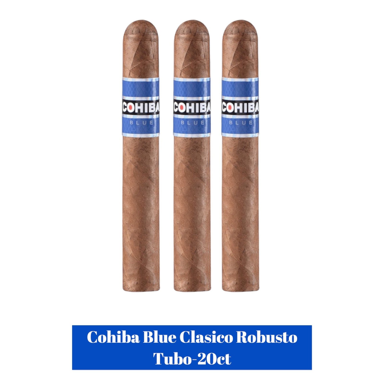 Cohiba Blue Clasico Robusto Tubo-20ct - Image 2