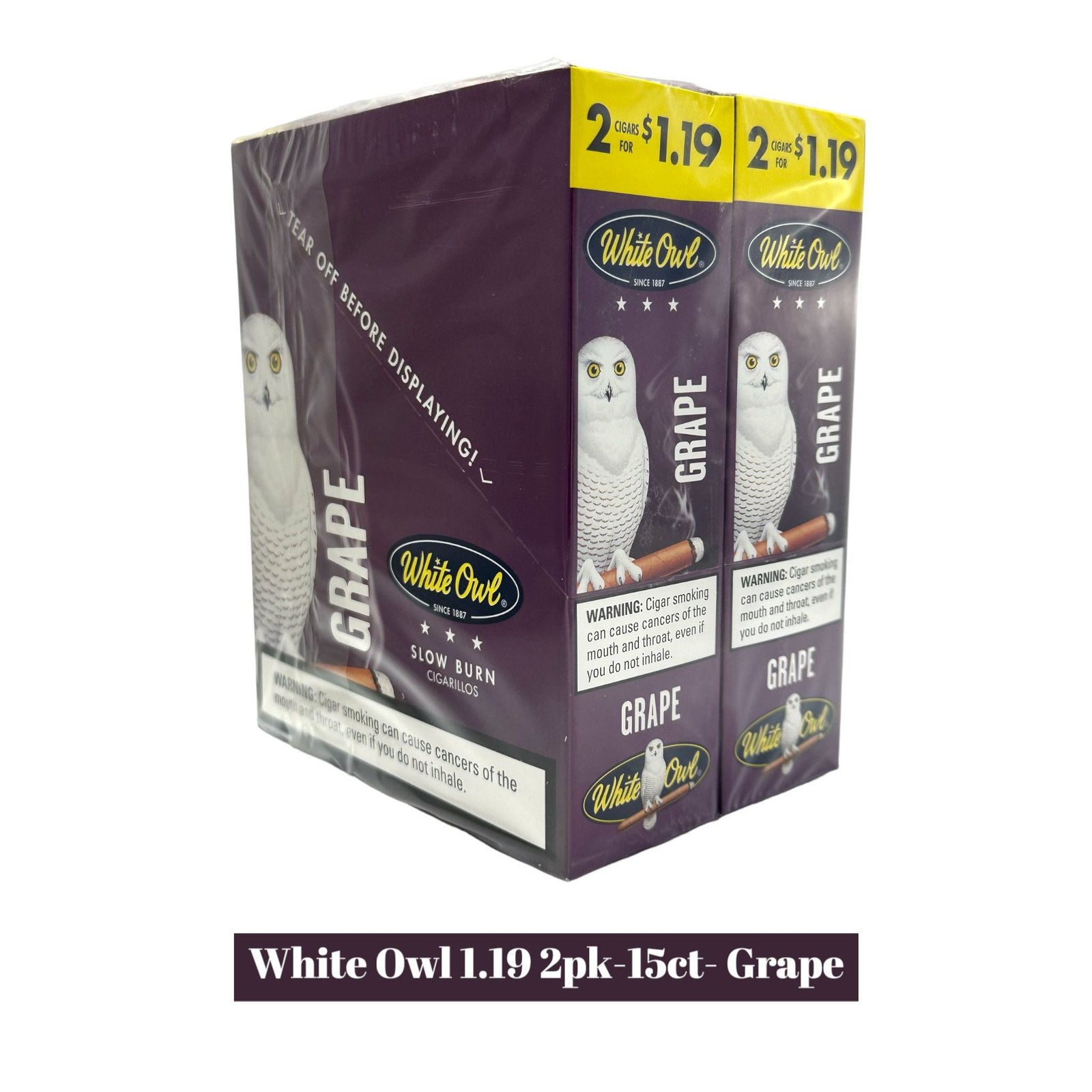White Owl Cigarillos 1.19 2pk-15ct - Image 3