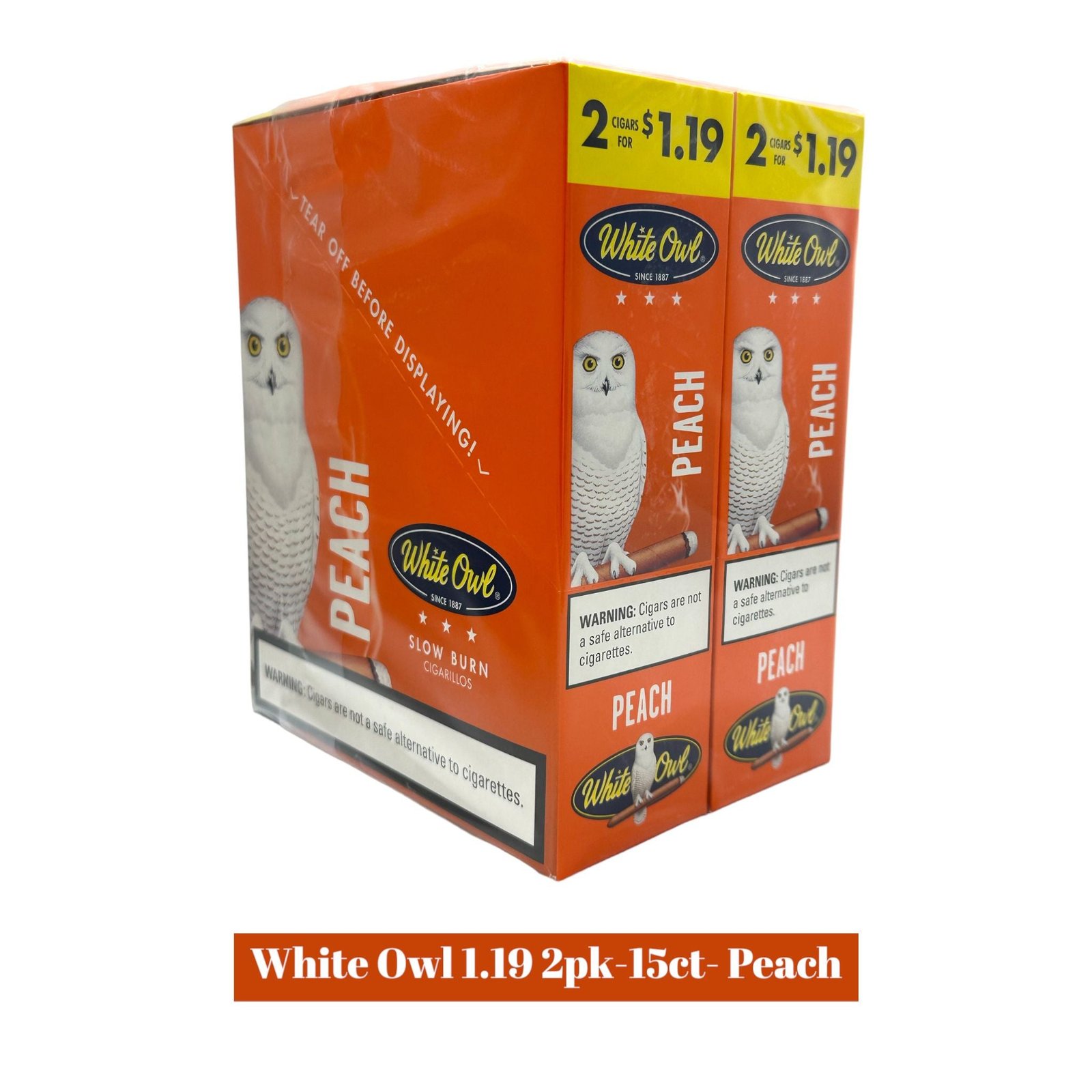 White Owl Cigarillos 1.19 2pk-15ct - Image 7