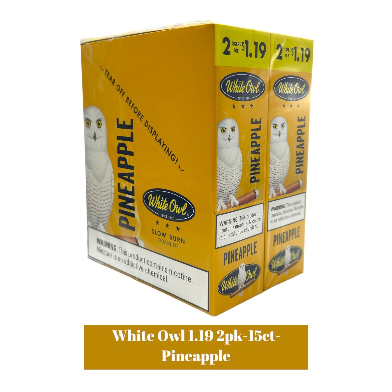 White Owl Cigarillos 1.19 2pk-15ct - Image 4
