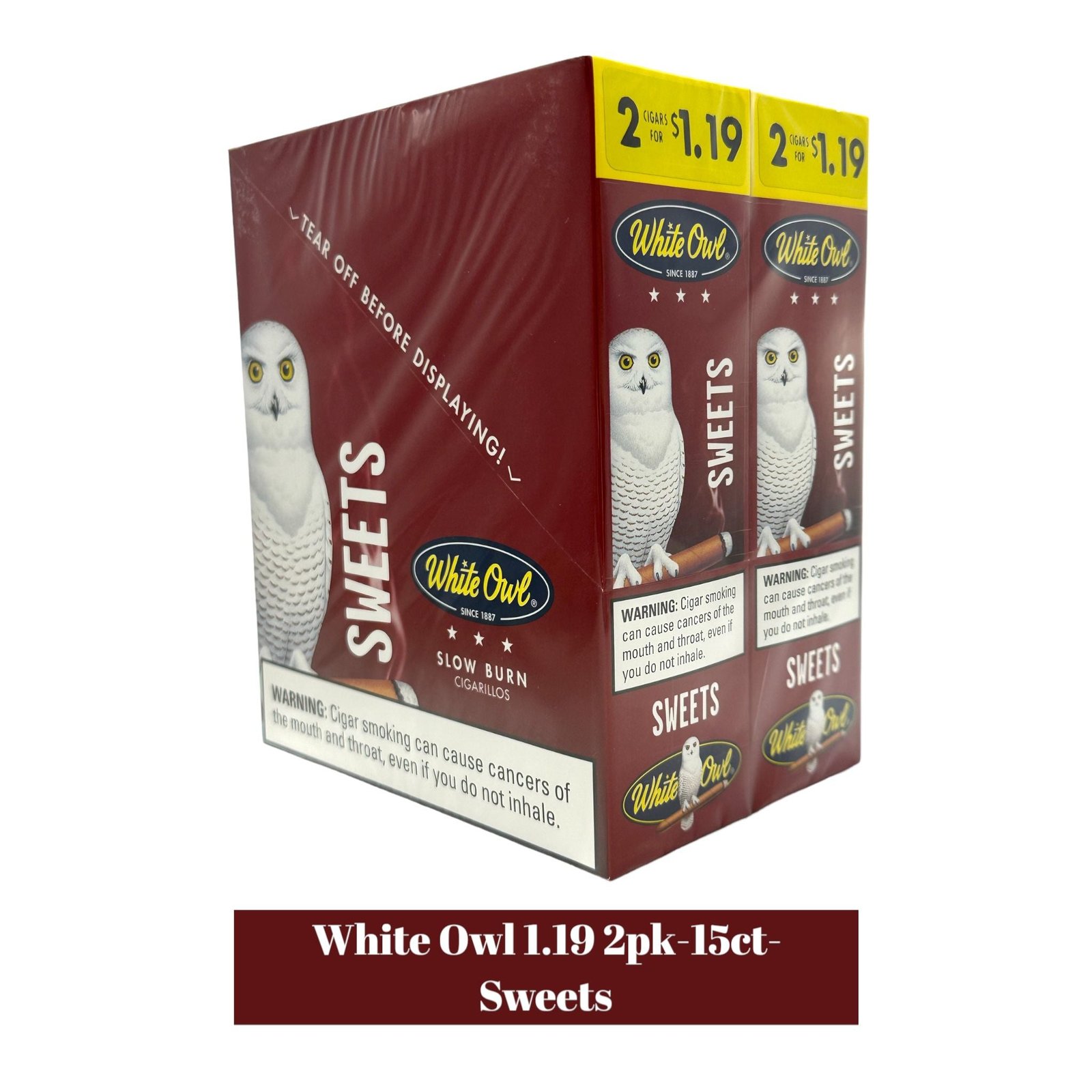 White Owl Cigarillos 1.19 2pk-15ct - Image 10